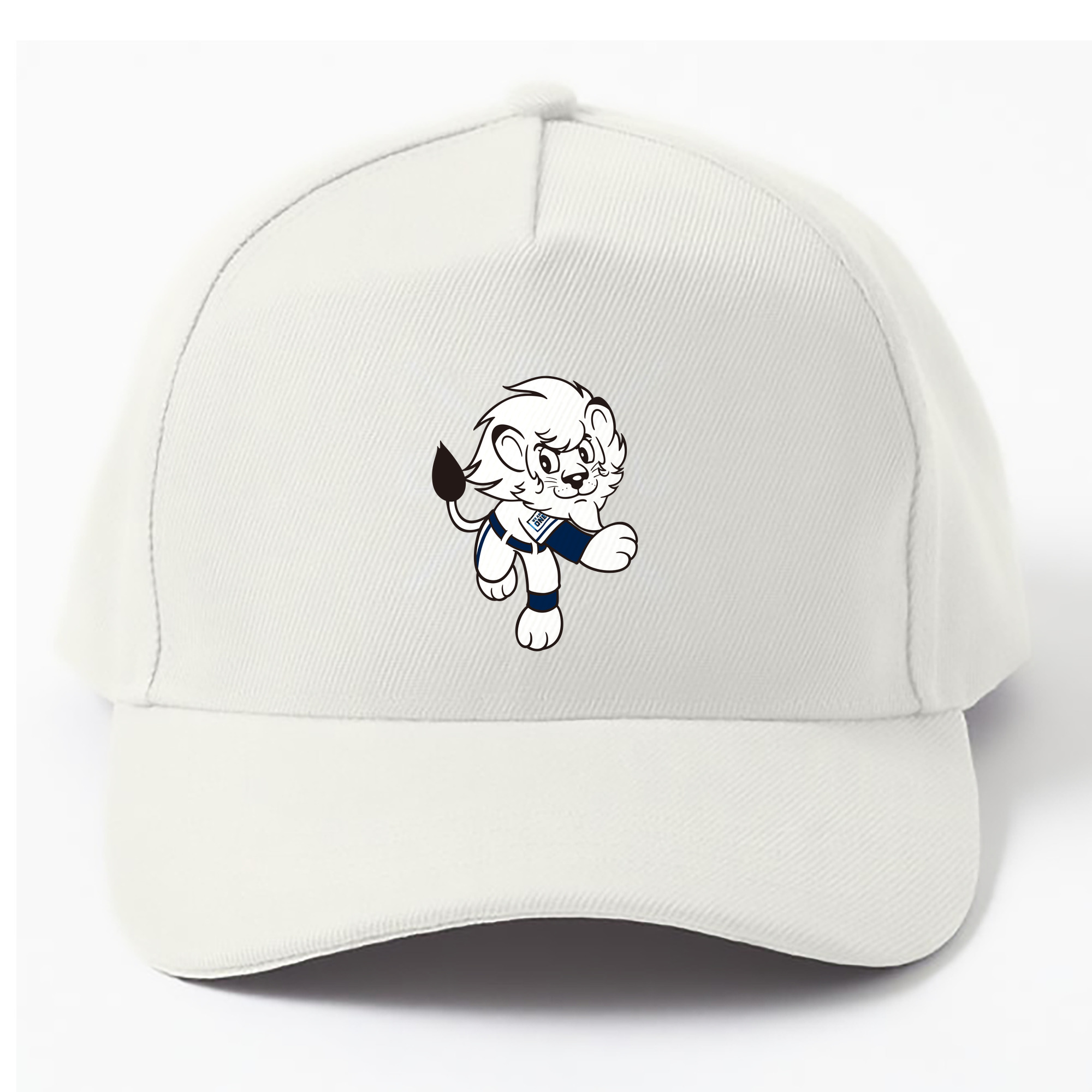 SAITAMA SEIBU LIONS MASCOT LEO APPLICATION PITCHING WE ARE THE ONE Logo - ベースボールキャップ ・ 綿100％ ・ 男女兼用 ・ スポーツ 帽子 ・ 日常使い 散歩 アウトドア 旅行用