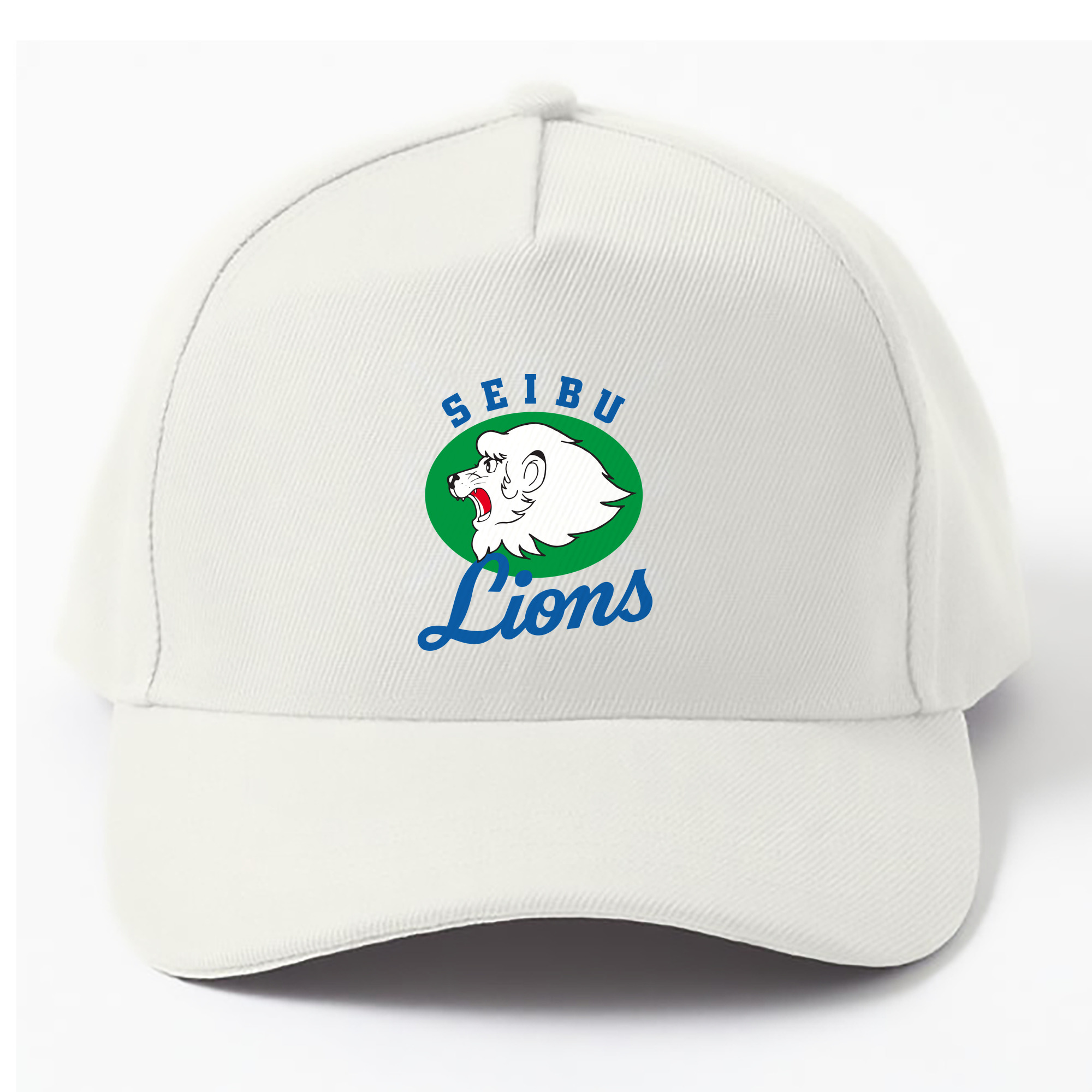 SEIBU LIONS ORIGINAL EMBLEM Logo - ベースボールキャップ ・ 綿100％ ・ 男女兼用 ・ スポーツ 帽子 ・ 日常使い 散歩 アウトドア 旅行用