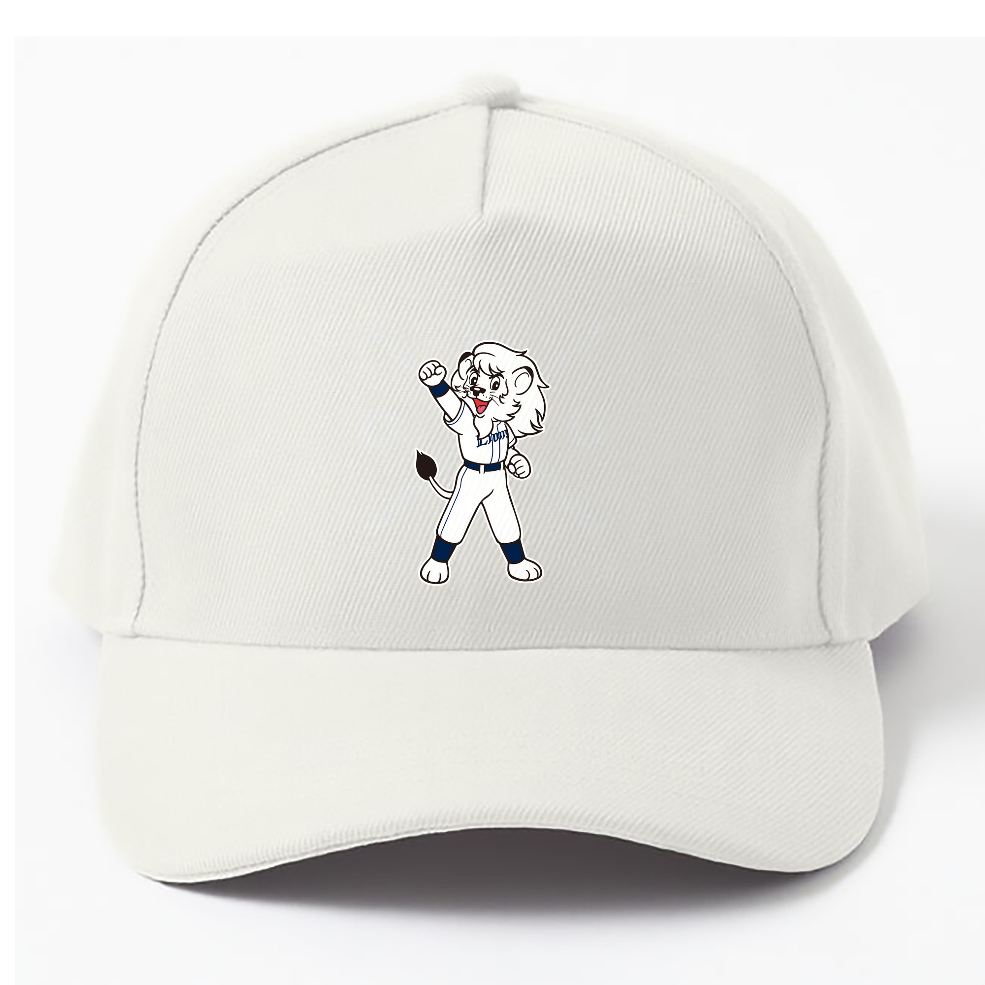 SAITAMA SEIBU LIONS MASCOT LEO 70TH ANNIVERSARY APPLICATION FIGHTING Logo - ベースボールキャップ ・ 綿100％ ・ 男女兼用 ・ スポーツ 帽子 ・ 日常使い 散歩 アウトドア 旅行用