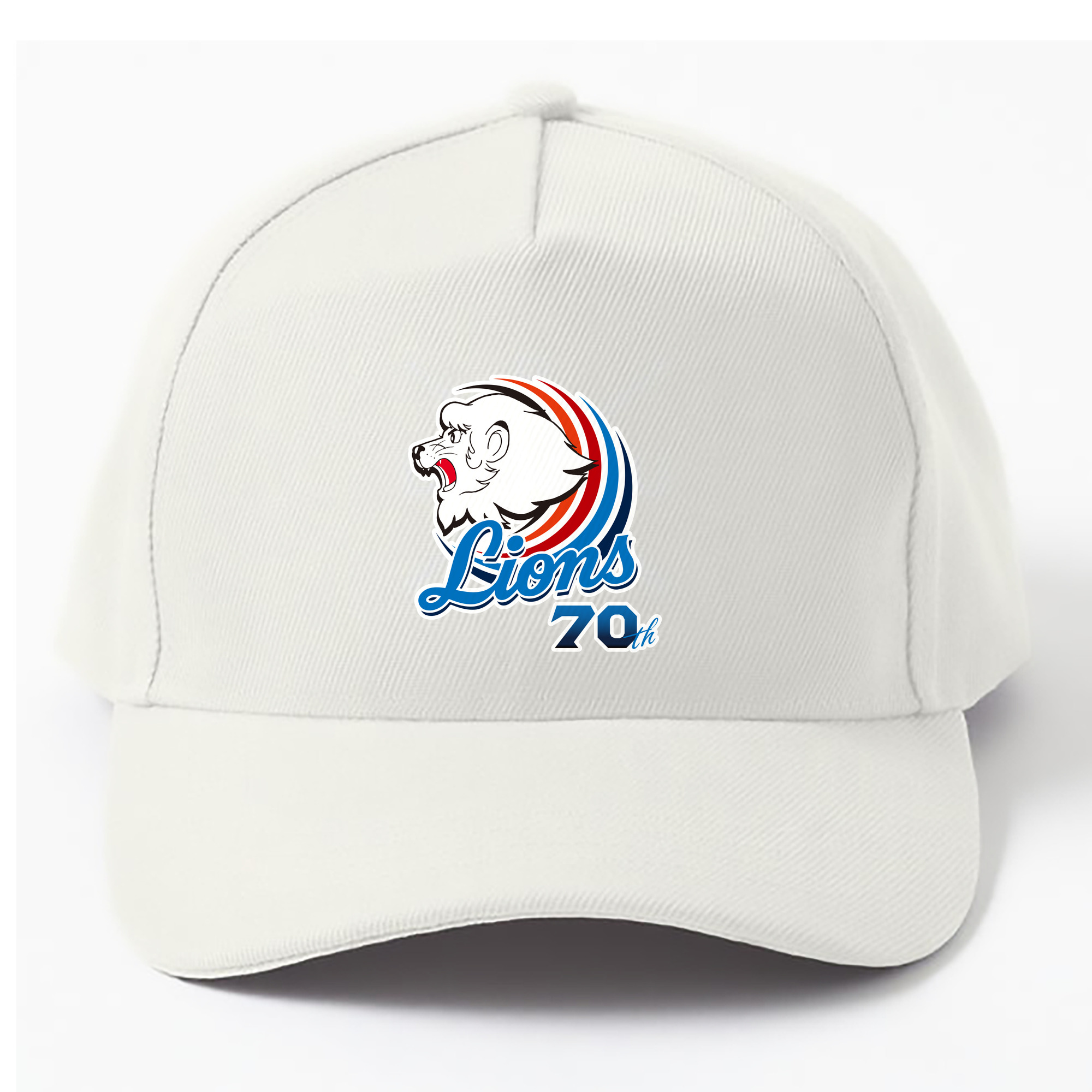 SAITAMA SEIBU LIONS 70TH ANNIVERSARY BACKGROUND Logo - ベースボールキャップ ・ 綿100％ ・ 男女兼用 ・ スポーツ 帽子 ・ 日常使い 散歩 アウトドア 旅行用