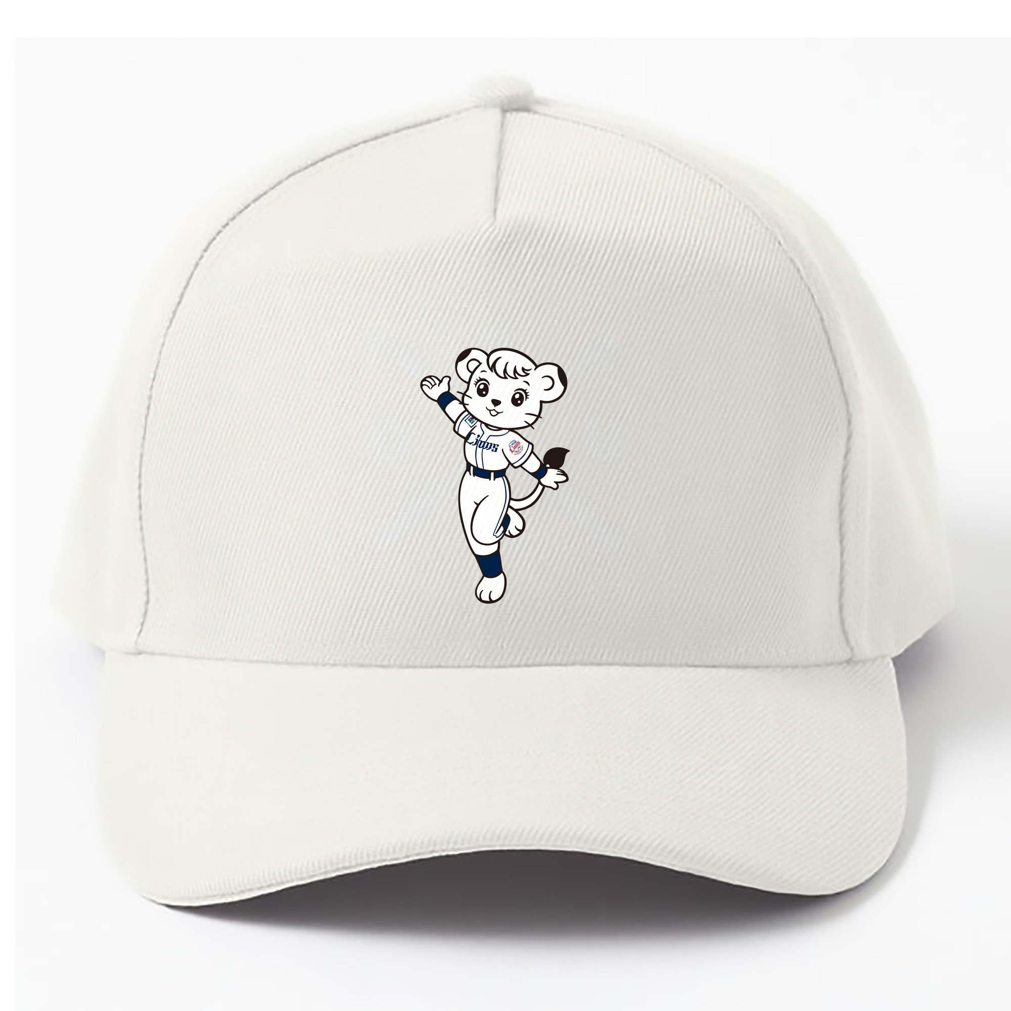 SAITAMA SEIBU LIONS MASCOT LINA APPLICATION 70TH ANNIVERSARY ORIGINAL Logo - ベースボールキャップ ・ 綿100％ ・ 男女兼用 ・ スポーツ 帽子 ・ 日常使い 散歩 アウトドア 旅行用