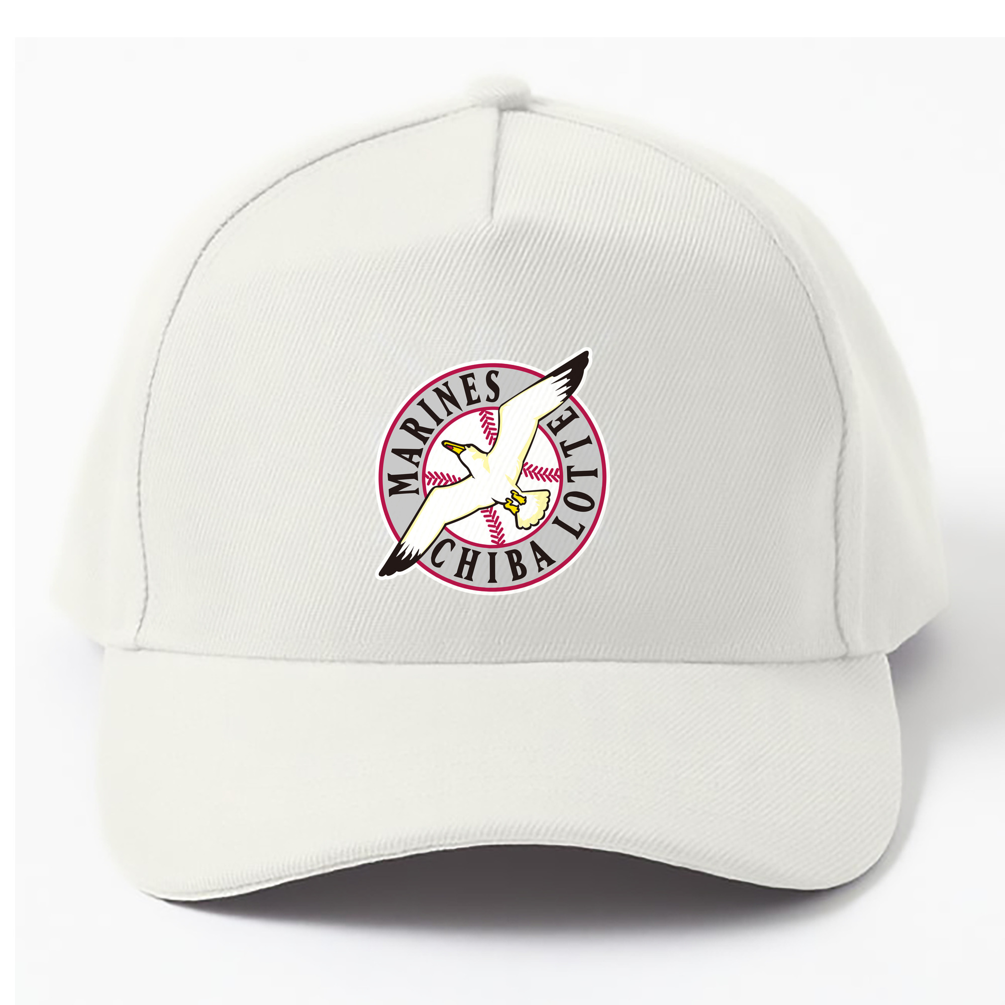 CHIBA LOTTE MARINES PRIMARY EMBLEM 1995 2019 Logo - ベースボールキャップ ・ 綿100％ ・ 男女兼用 ・ スポーツ 帽子 ・ 日常使い 散歩 アウトドア 旅行用