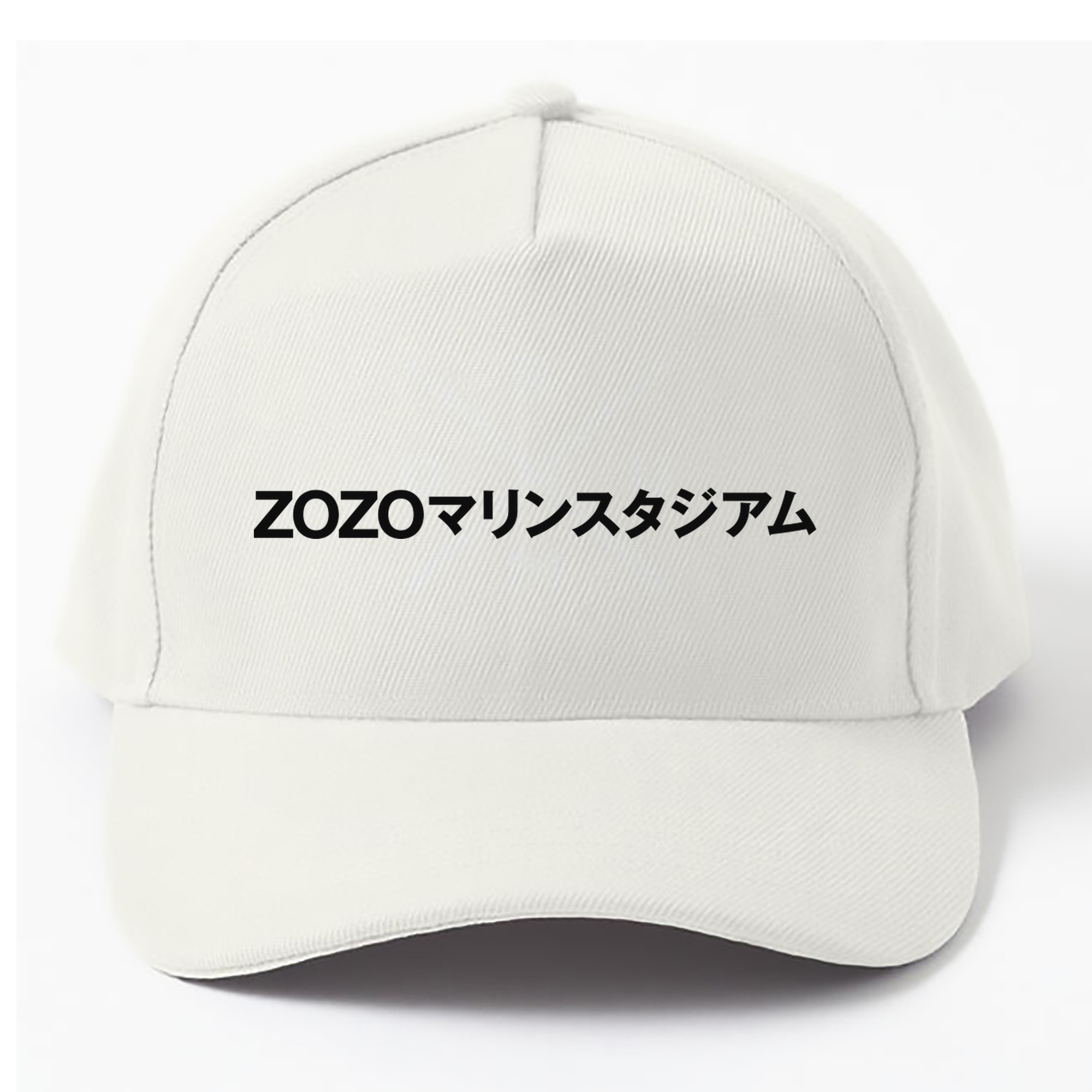 ZOZO MARINE STADIUM JAPANESE FONT Logo - ベースボールキャップ ・ 綿100％ ・ 男女兼用 ・ スポーツ 帽子 ・ 日常使い 散歩 アウトドア 旅行用