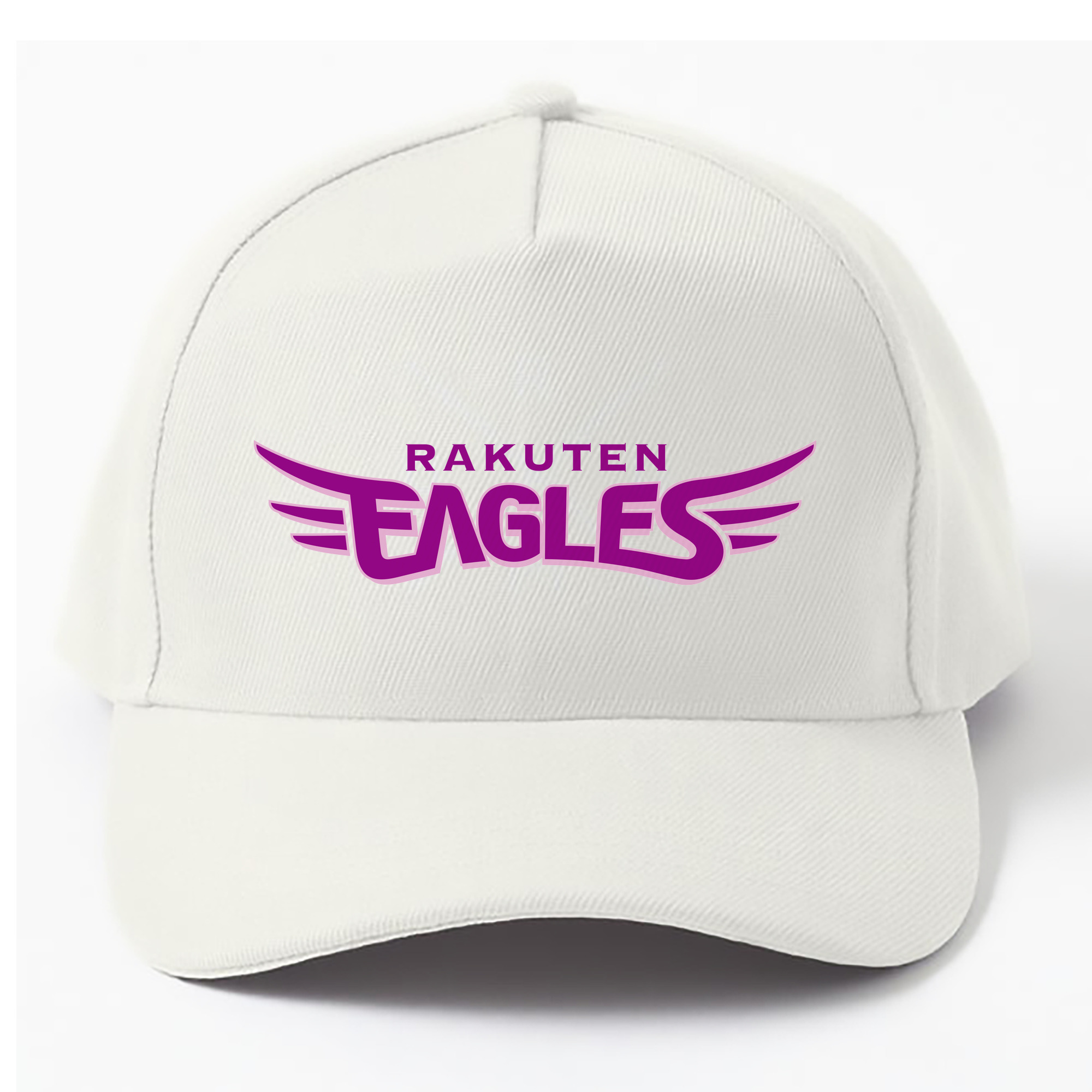 TOHOKU RAKUTEN GOLDEN EAGLES WORDMARK PINK FONT Logo - ベースボールキャップ ・ 綿100％ ・ 男女兼用 ・ スポーツ 帽子 ・ 日常使い 散歩 アウトドア 旅行用