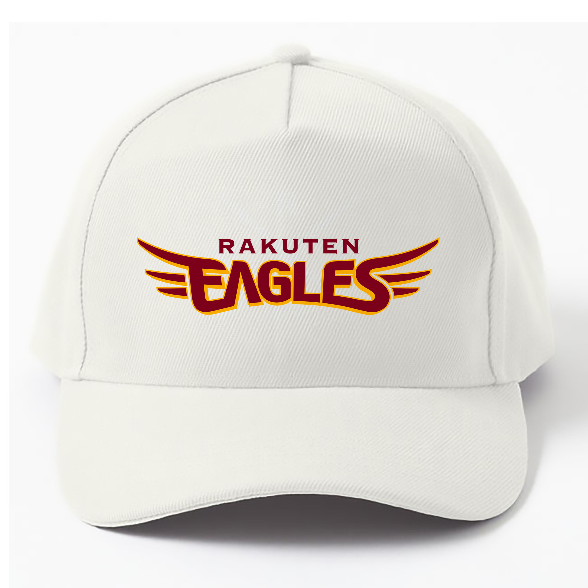 TOHOKU RAKUTEN GOLDEN EAGLES WORDMARK - ベースボールキャップ ・ 綿100％ ・ 男女兼用 ・ スポーツ 帽子 ・ 日常使い 散歩 アウトドア 旅行用
