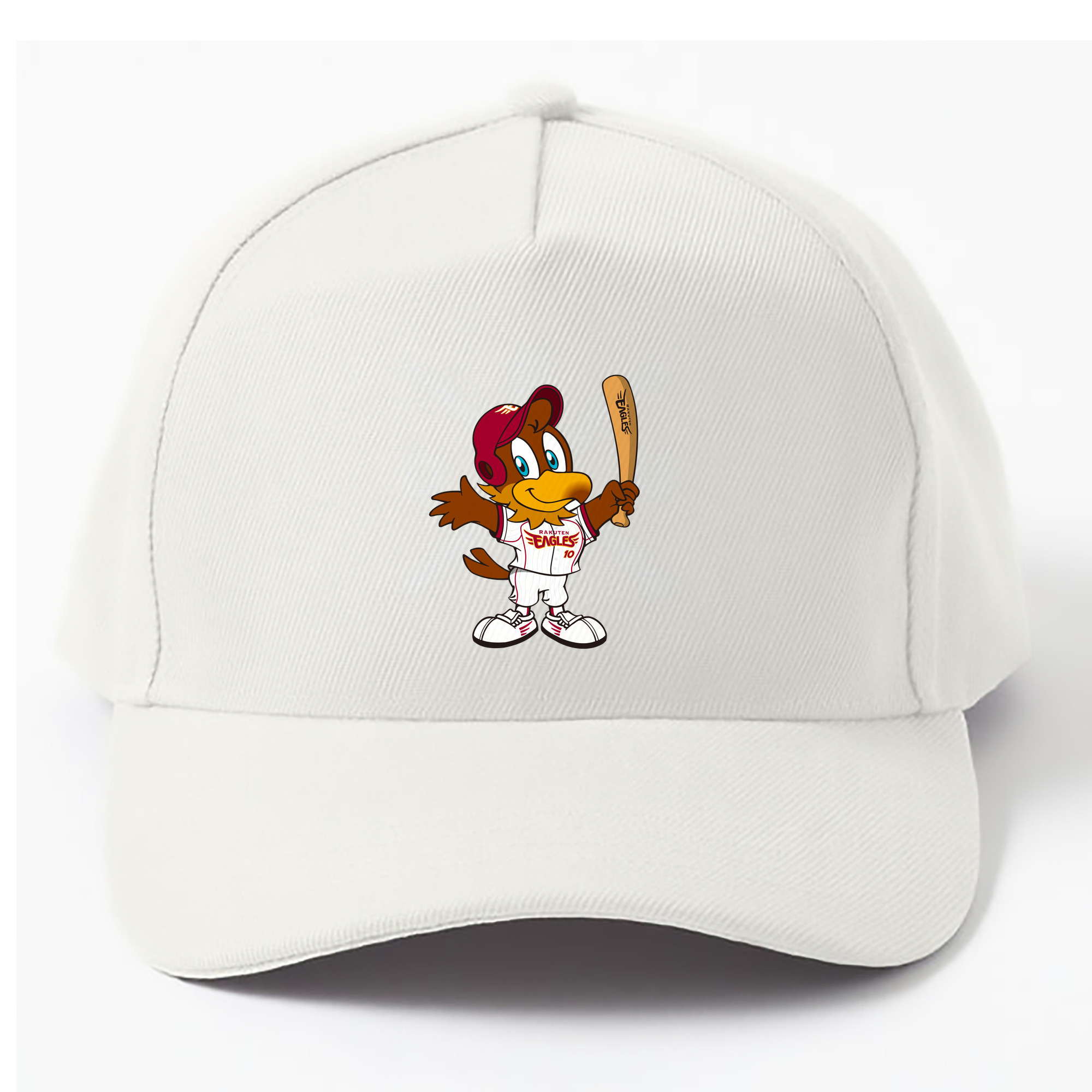 TOHOKU RAKUTEN GOLDEN EAGLES MASCOT CLUTCH ORIGINAL Logo - ベースボールキャップ ・ 綿100％ ・ 男女兼用 ・ スポーツ 帽子 ・ 日常使い 散歩 アウトドア 旅行用