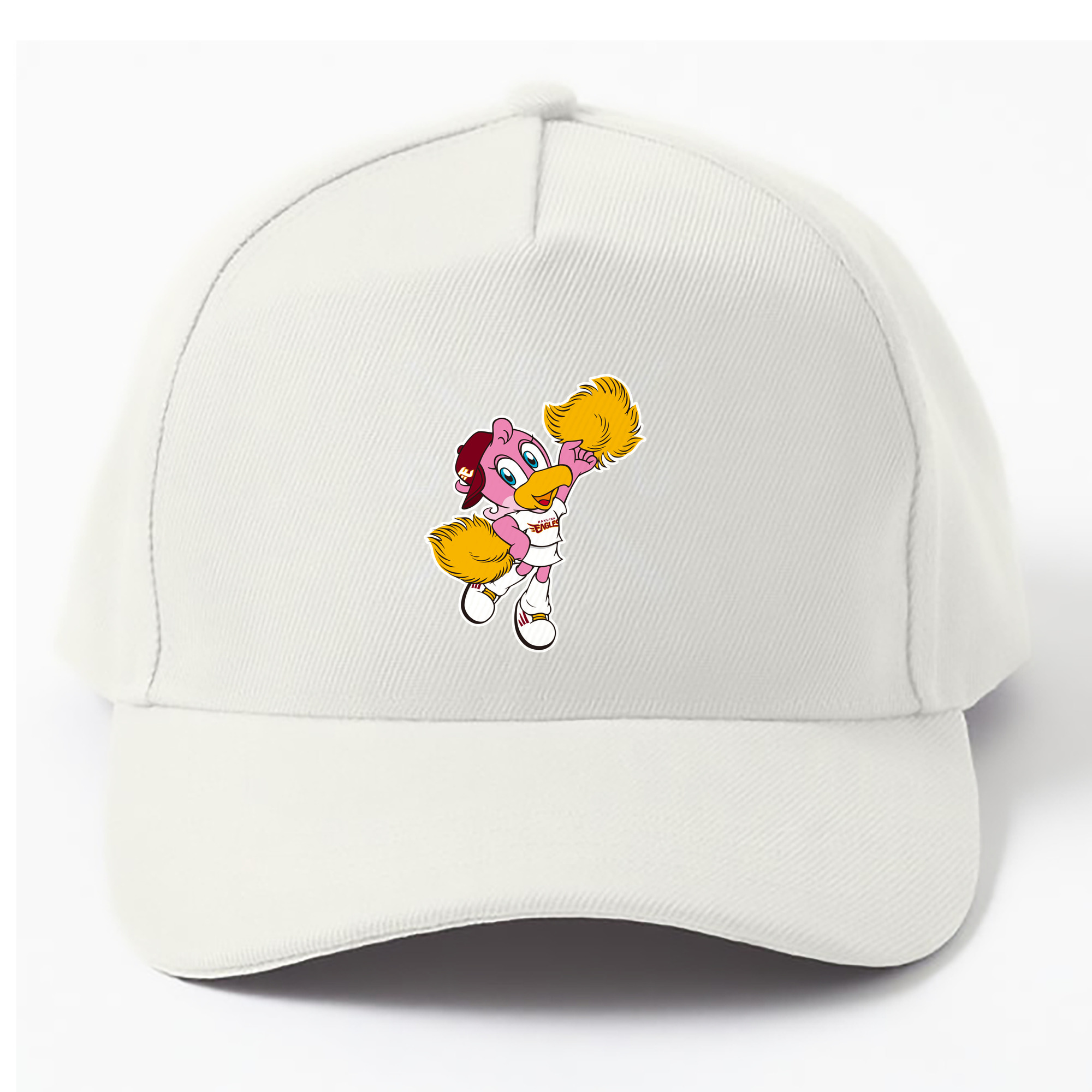 TOHOKU RAKUTEN GOLDEN EAGLES MASCOT CLUTCHENA Logo - ベースボールキャップ ・ 綿100％ ・ 男女兼用 ・ スポーツ 帽子 ・ 日常使い 散歩 アウトドア 旅行用