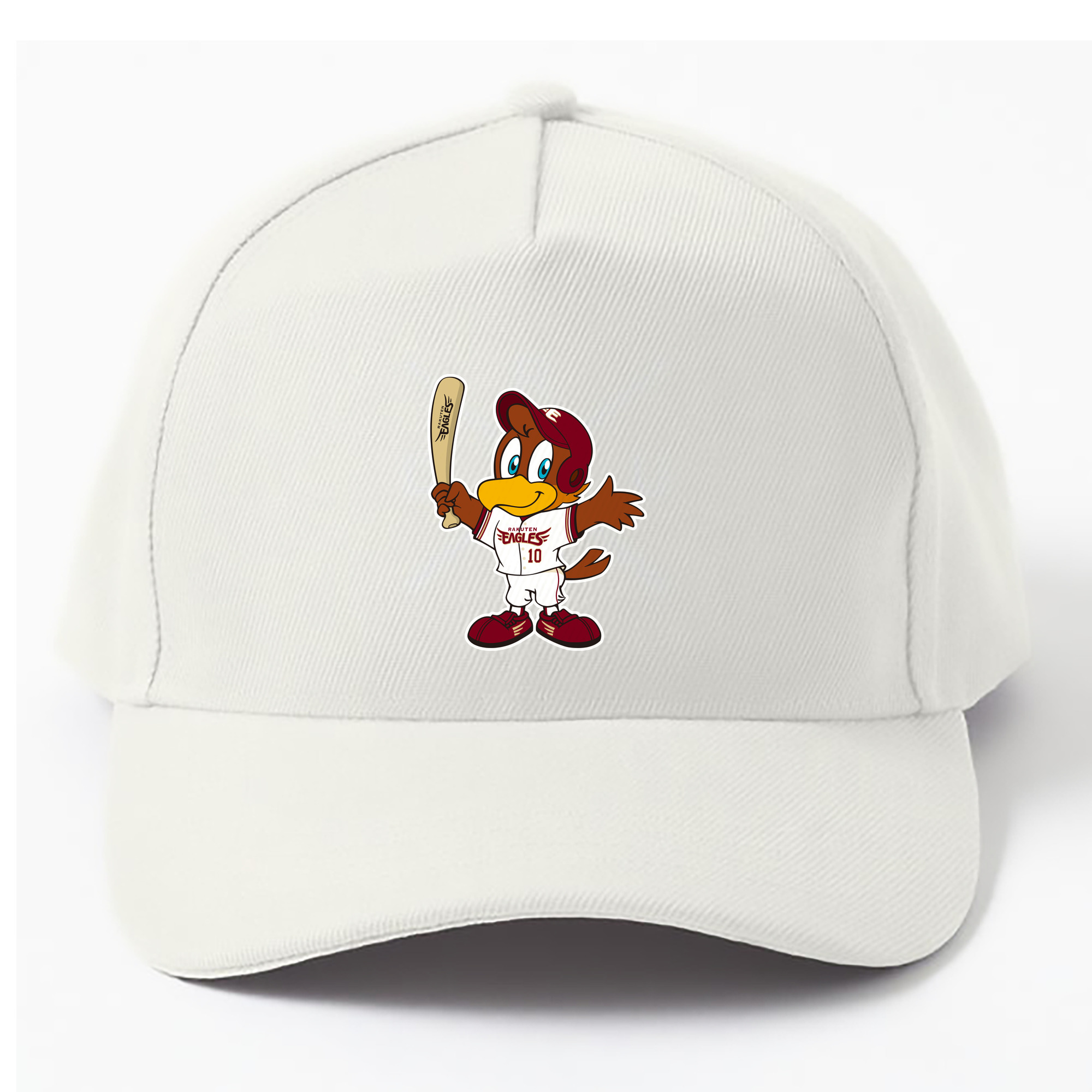 TOHOKU RAKUTEN GOLDEN EAGLES MASCOT CLUTCH 2020 UNIFORM ORIGINAL APPLICATION BACKGROUND Logo - ベースボールキャップ ・ 綿100％ ・ 男女兼用 ・ スポーツ 帽子 ・ 日常使い 散歩 アウトドア 旅行用