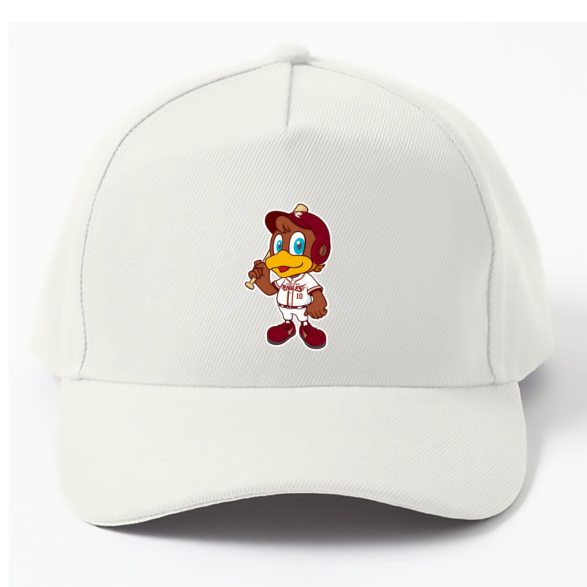 TOHOKU RAKUTEN GOLDEN EAGLES MASCOT CLUTCH 2024 ORIGINAL Logo - ベースボールキャップ ・ 綿100％ ・ 男女兼用 ・ スポーツ 帽子 ・ 日常使い 散歩 アウトドア 旅行用