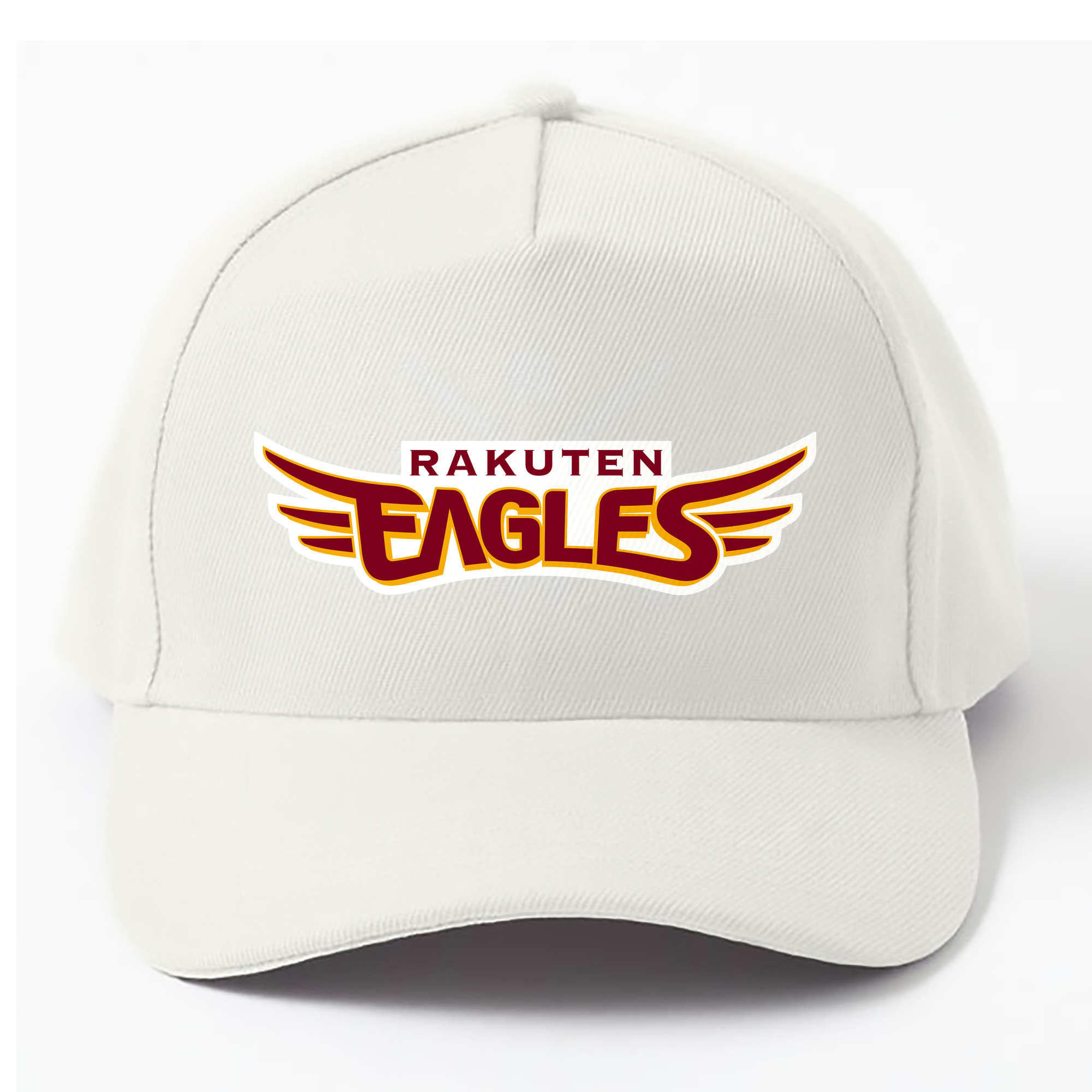 TOHOKU RAKUTEN GOLDEN EAGLES WORDMARK ORIGINAL BACKGROUND Logo - ベースボールキャップ ・ 綿100％ ・ 男女兼用 ・ スポーツ 帽子 ・ 日常使い 散歩 アウトドア 旅行用