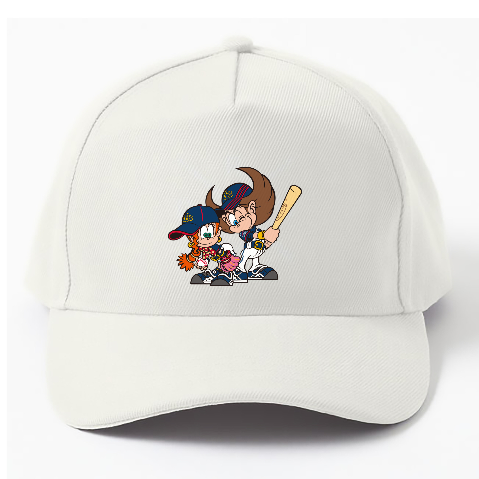 ORIX BUFFALOES MASCOT NEPPIE RIPSEA Logo - ベースボールキャップ ・ 綿100％ ・ 男女兼用 ・ スポーツ 帽子 ・ 日常使い 散歩 アウトドア 旅行用