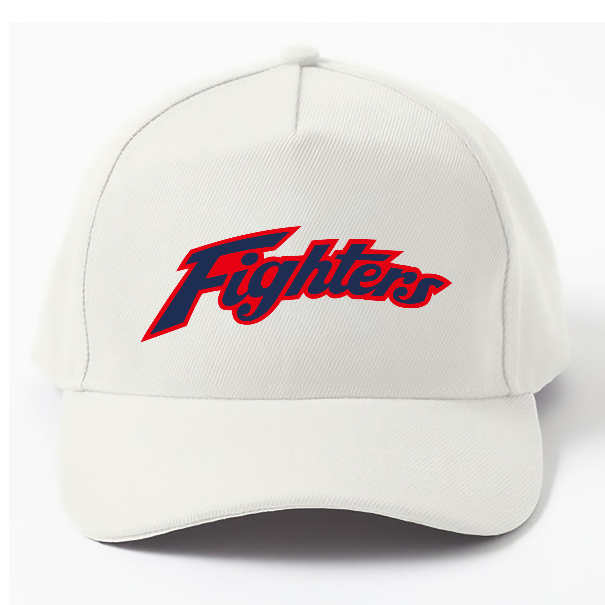 NIPPON-HAM FIGHTERS WORDMARK Logo - ベースボールキャップ ・ 綿100％ ・ 男女兼用 ・ スポーツ 帽子 ・ 日常使い 散歩 アウトドア 旅行用