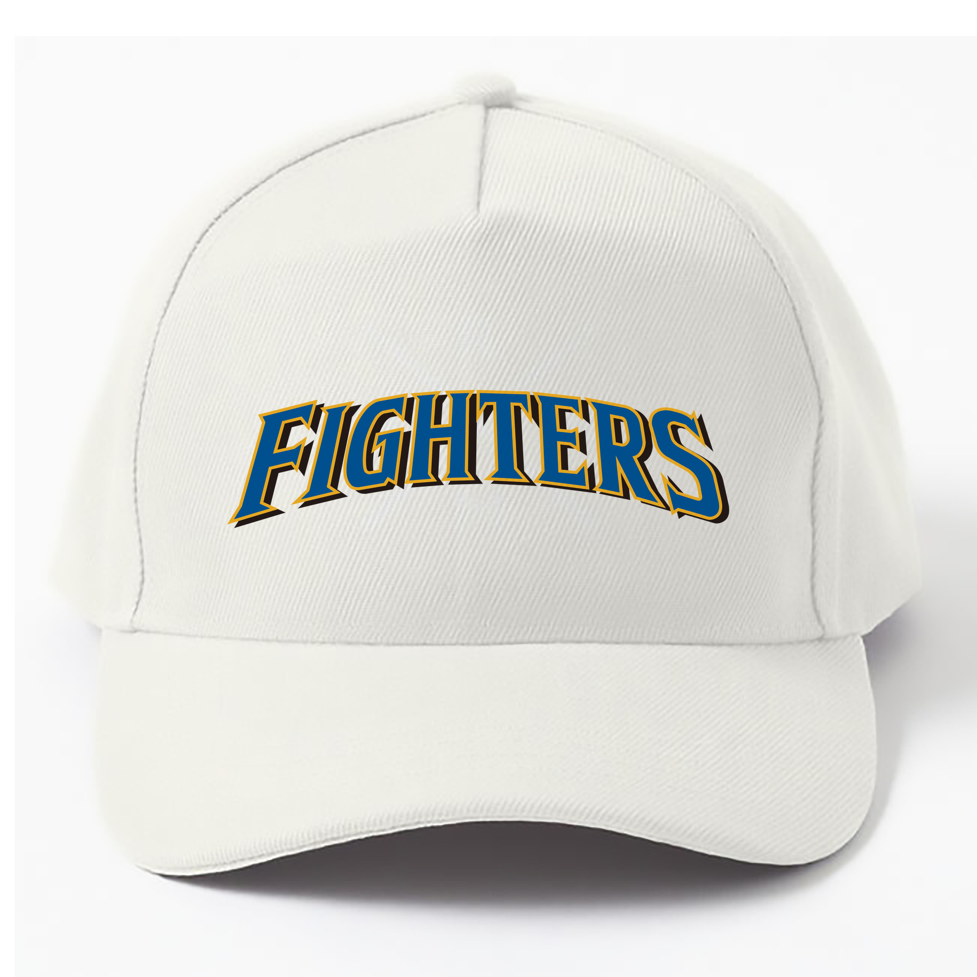 HOKKAIDO NIPPON-HAM FIGHTERS WORDMARK 2004 2010 Logo - ベースボールキャップ ・ 綿100％ ・ 男女兼用 ・ スポーツ 帽子 ・ 日常使い 散歩 アウトドア 旅行用