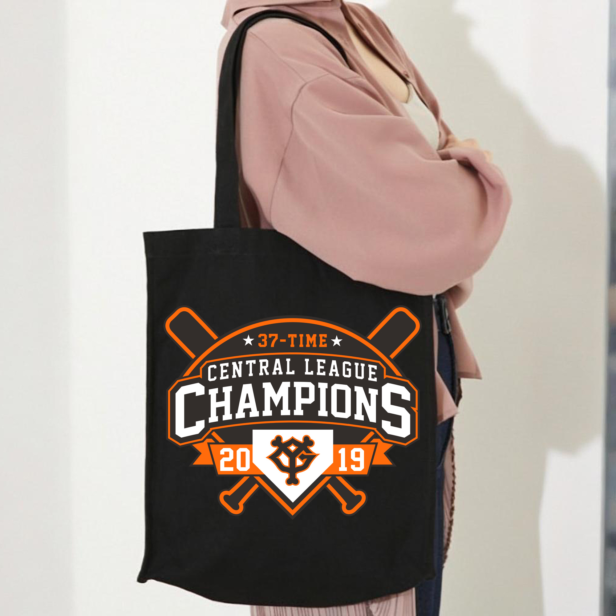 YOMIURI GIANTS CENTRAL LEAGUE CHAMPIONS 2019 Logo
