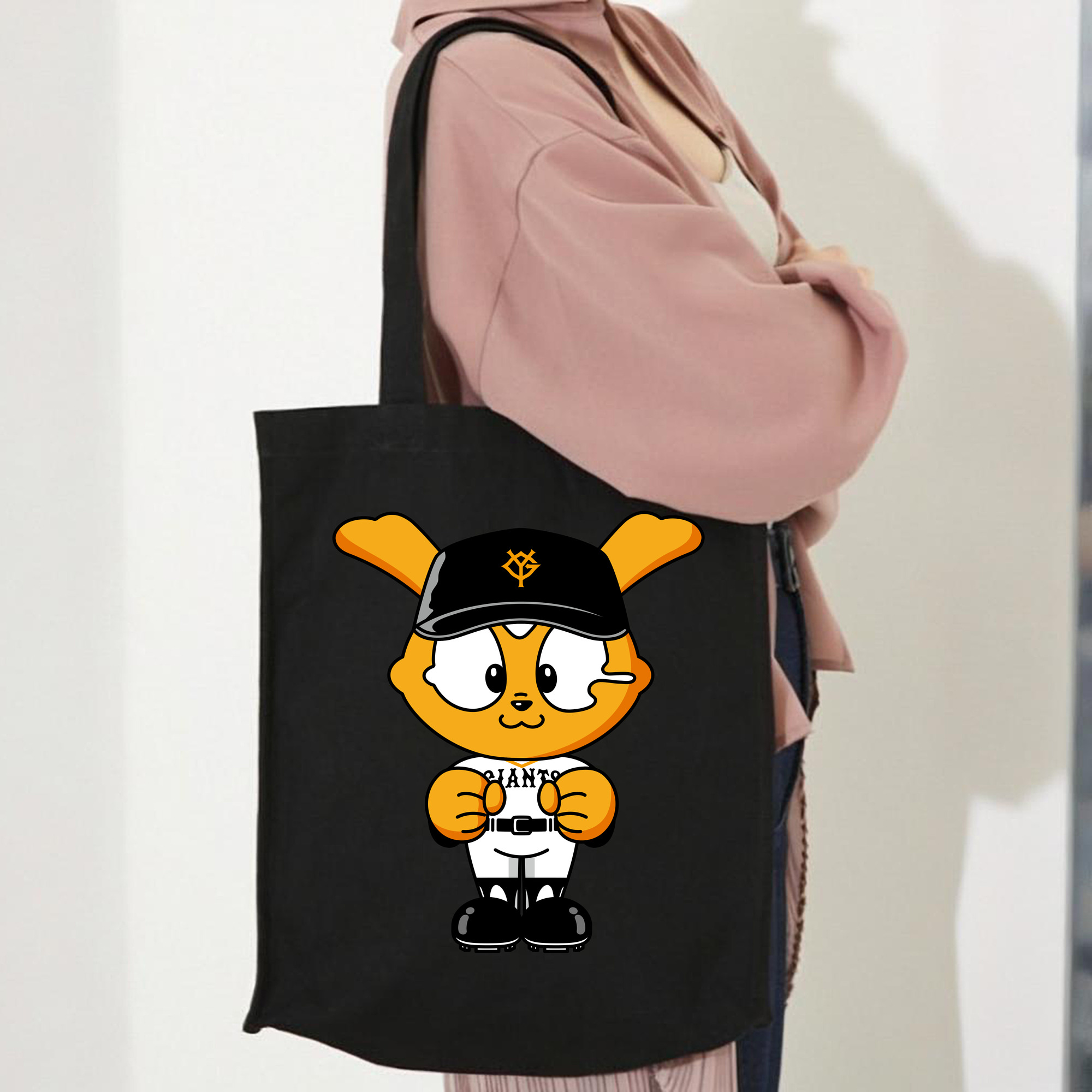 YOMIURI GIANTS MASCOT GIABBIT 2024 APPLICATION TWO FISTS STAND Logo