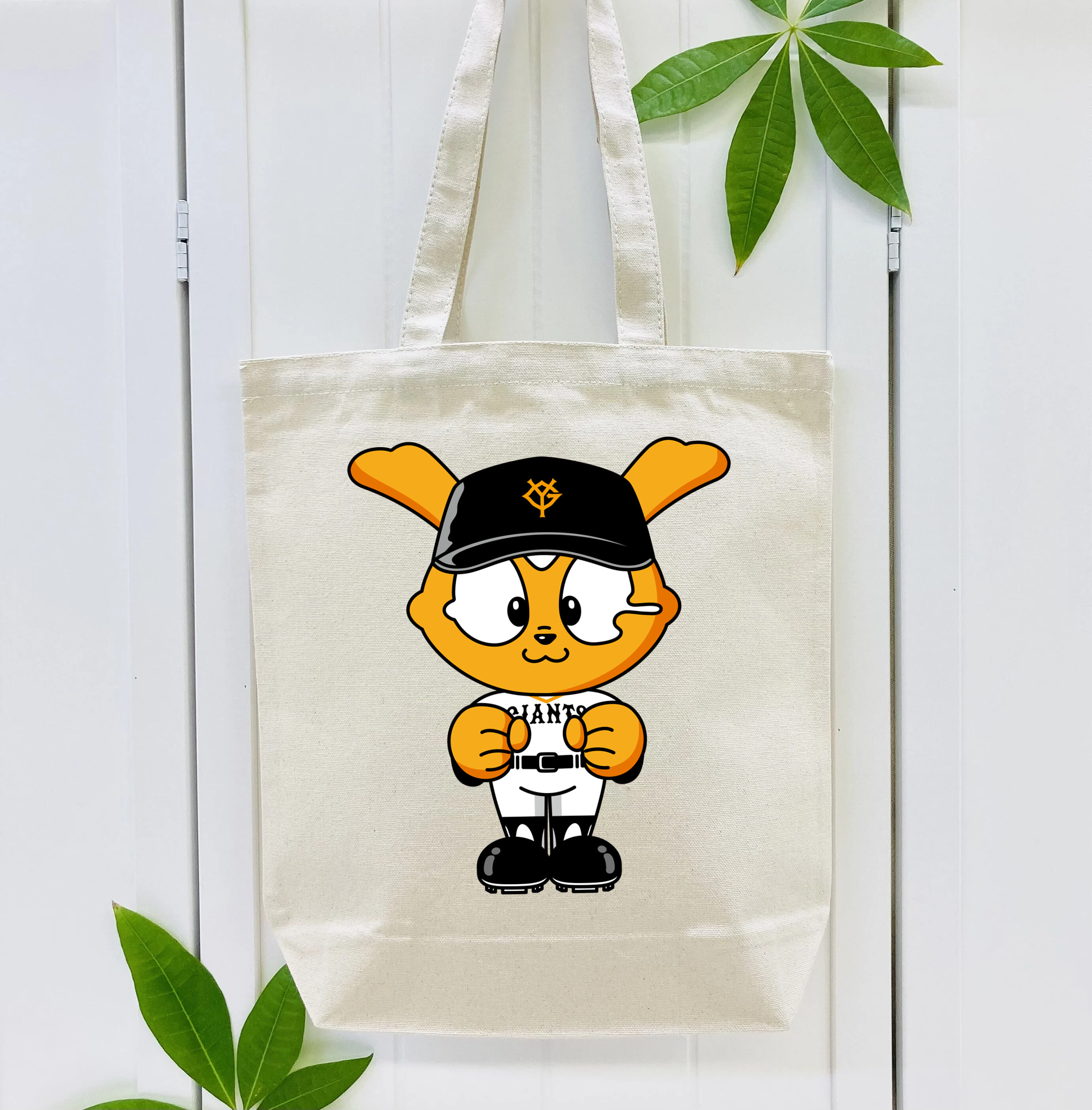 YOMIURI GIANTS MASCOT GIABBIT 2024 APPLICATION TWO FISTS STAND Logo