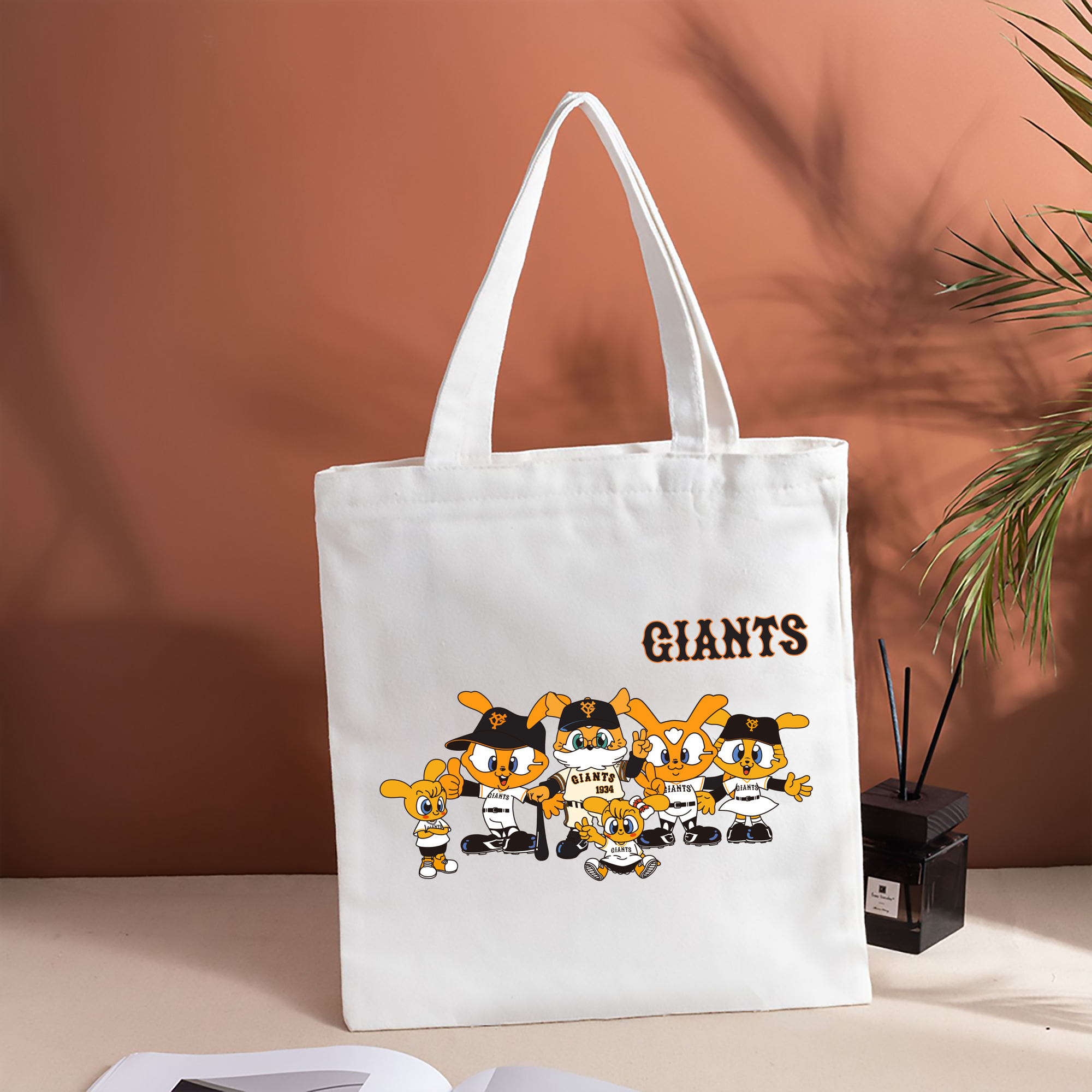 YOMIURI GIANTS MASCOT GIABBIT FAMILY Logo