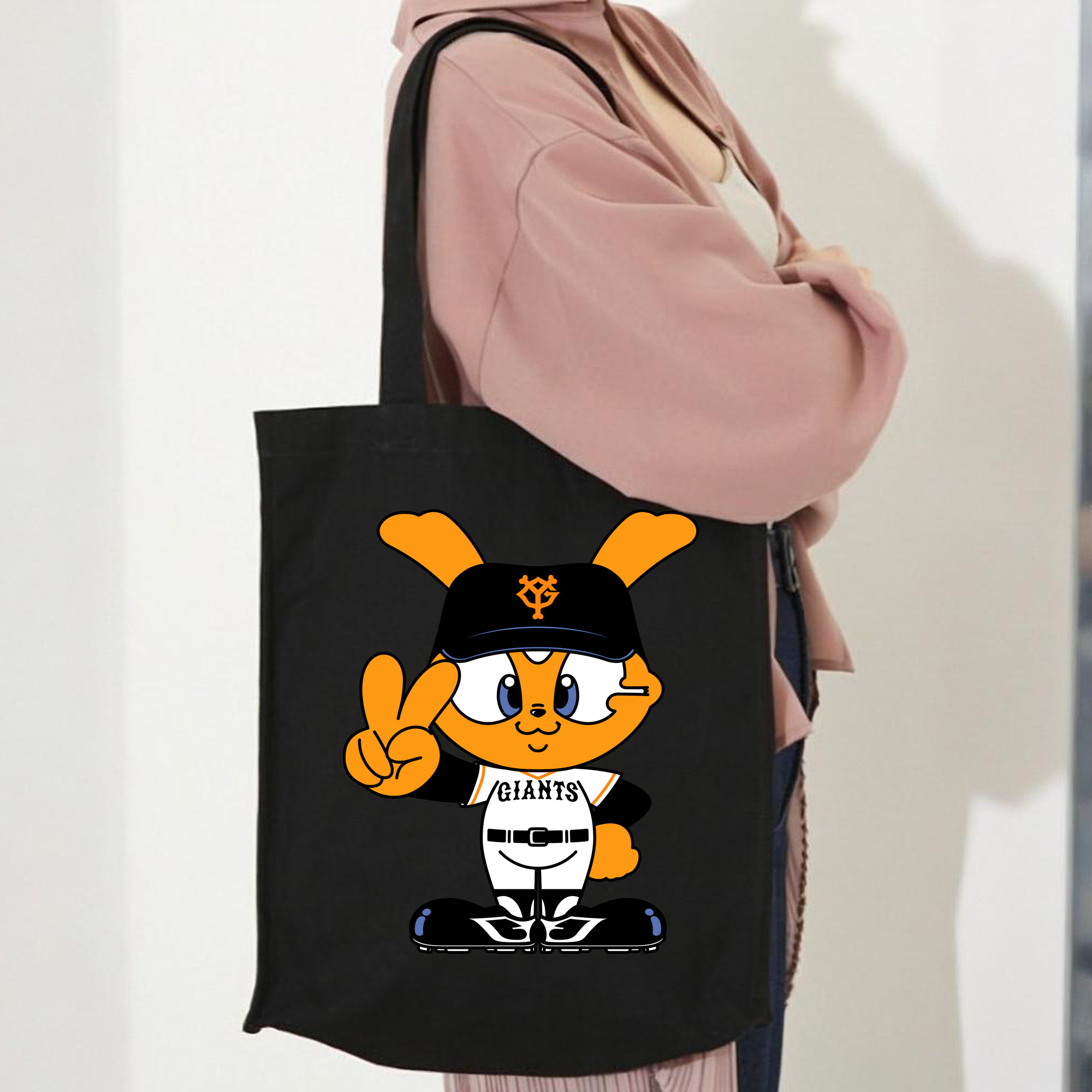 YOMIURI GIANTS MASCOT GIABBIT APPLICATION VICTORY Logo