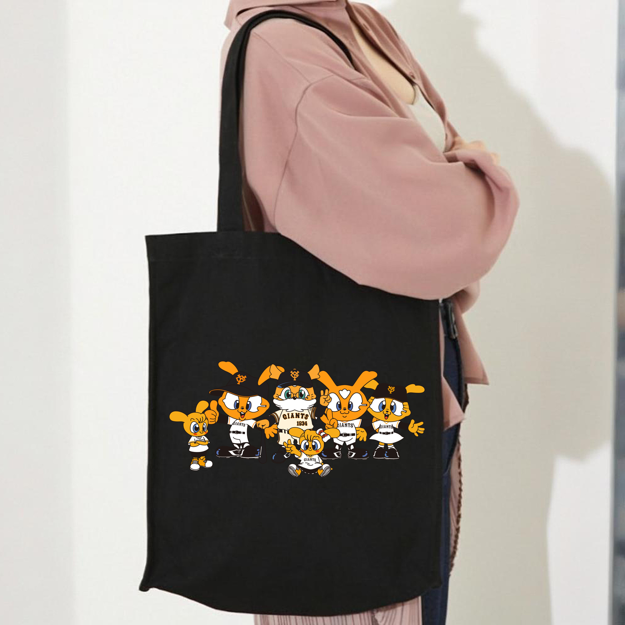 YOMIURI GIANTS MASCOT GIABBIT FAMILY ORIGINAL Logo