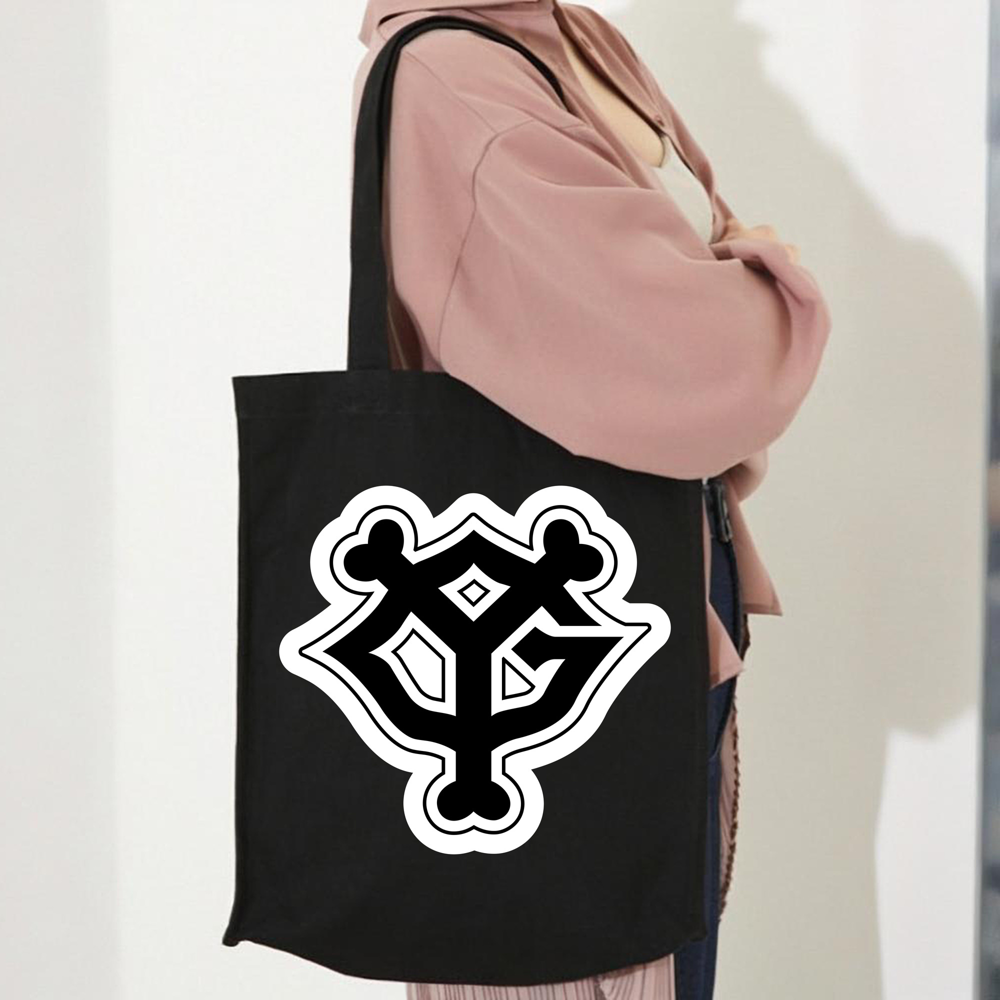 YOMIURI GIANTS SYMBOL APPLICATION BLACK AND WHITE Logo