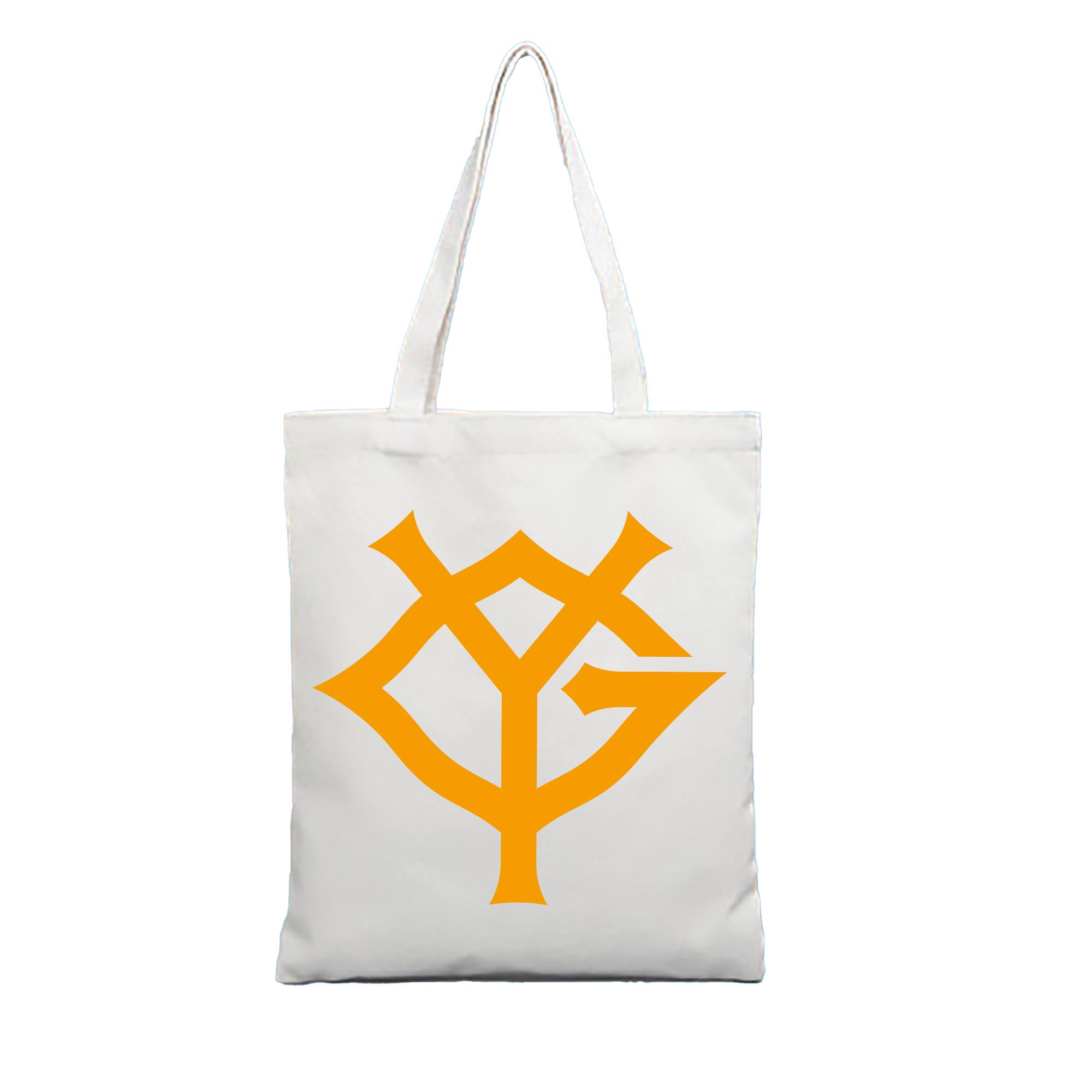 YOMIURI GIANTS SYMBOL 2024 Logo - 縦型キャンバス手提げバッグ（トートバッグ） ・ キャンバス素材 ・ ショッピング用 ・ 軽量 丈夫 お手入れ簡単