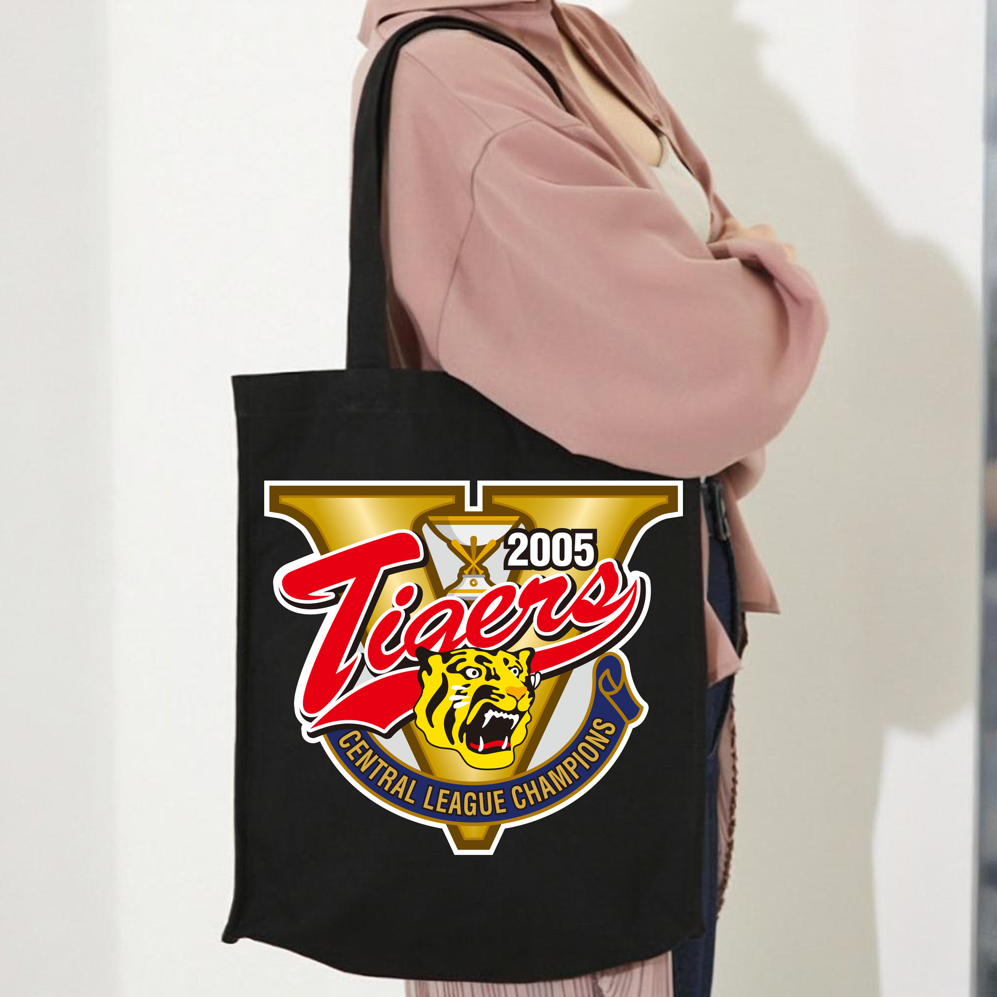 HANSHIN TIGERS 2005 CENTRAL LEAGUE CHAMPIONS Logo