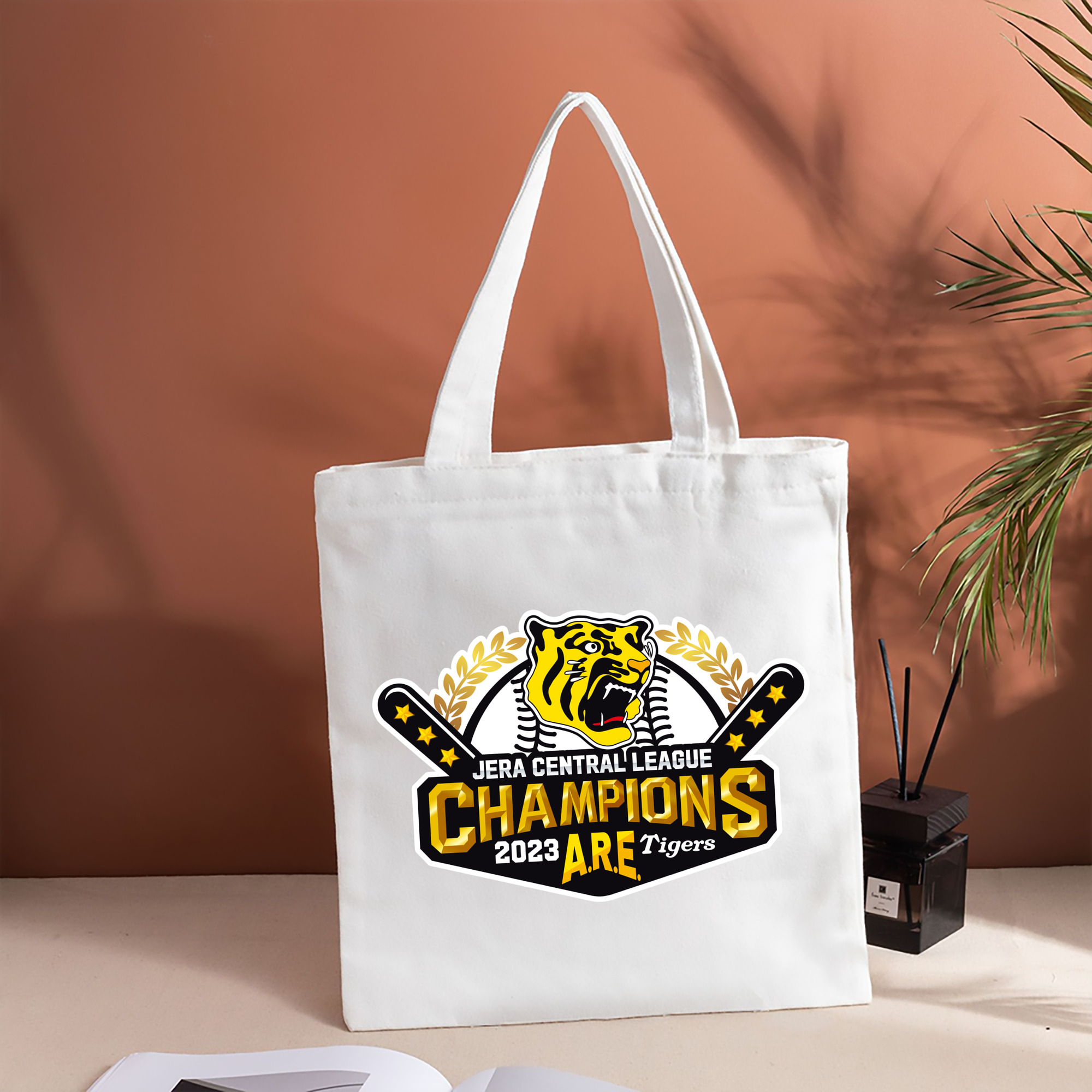 HANSHIN TIGERS 2023 JERA CENTRAL LEAGUE CHAMPIONS EMBLEM Logo