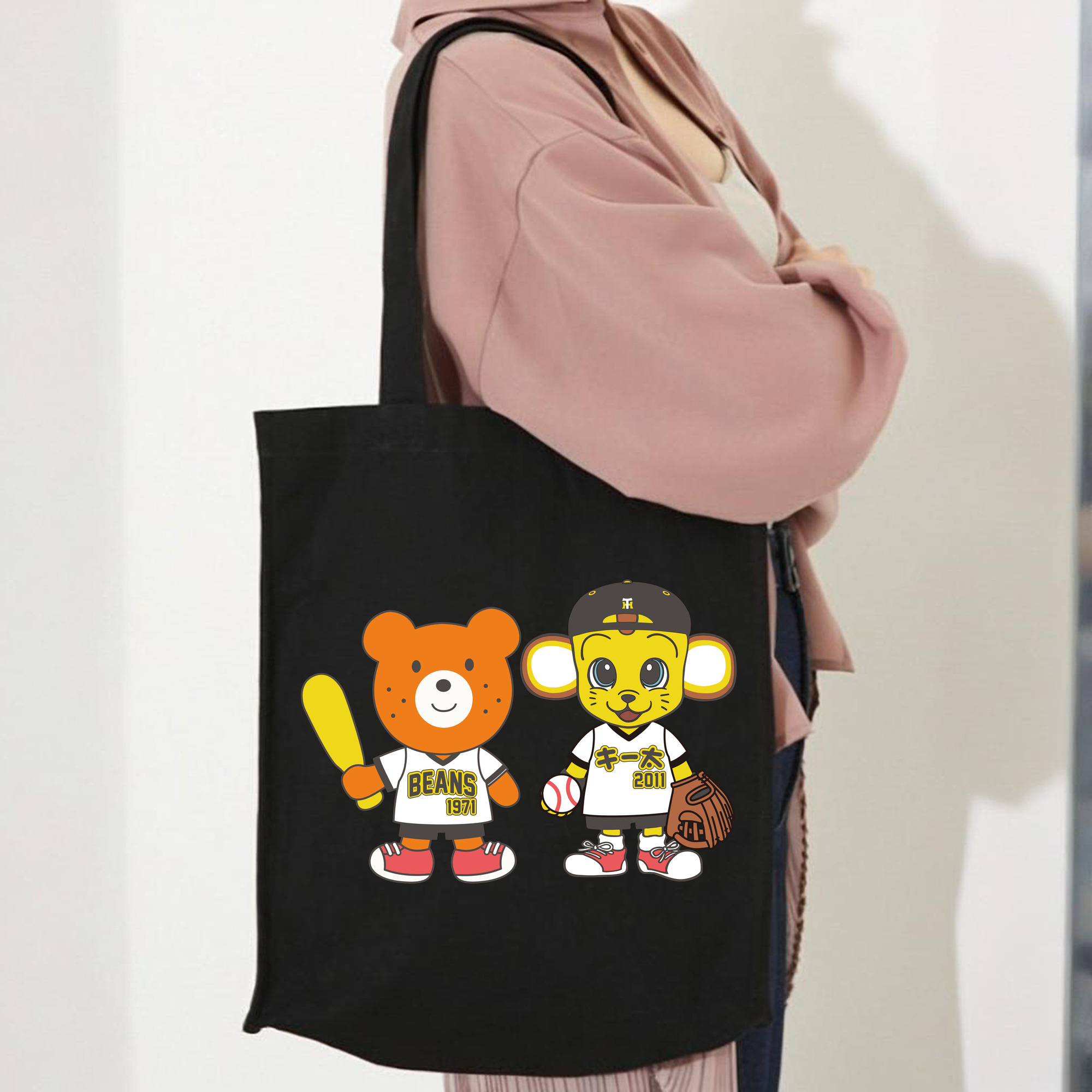 HANSHIN TIGERS HOT BISCUITS MIKIHOUSE KITA BEARS Logo