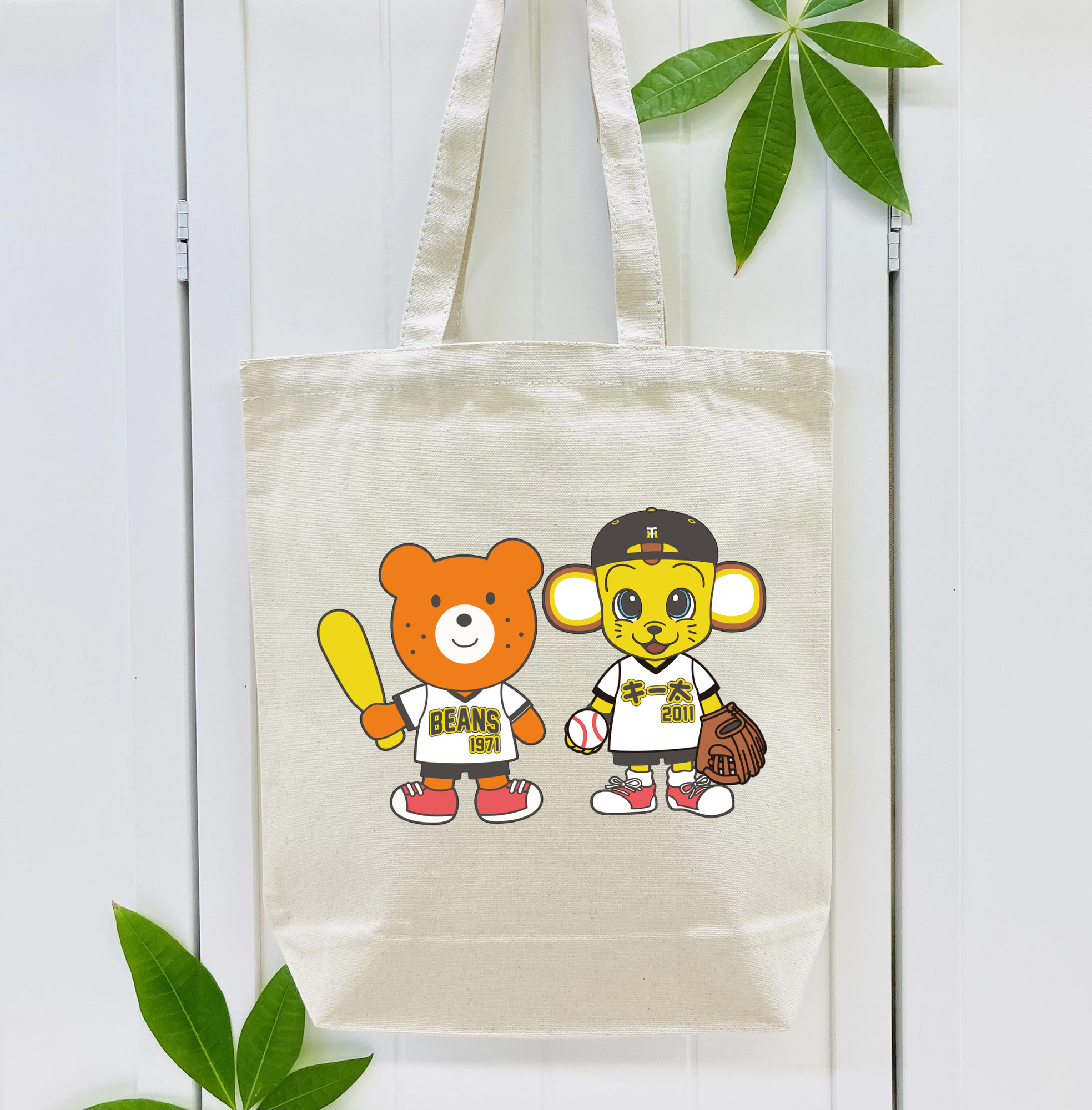 HANSHIN TIGERS HOT BISCUITS MIKIHOUSE KITA BEARS Logo