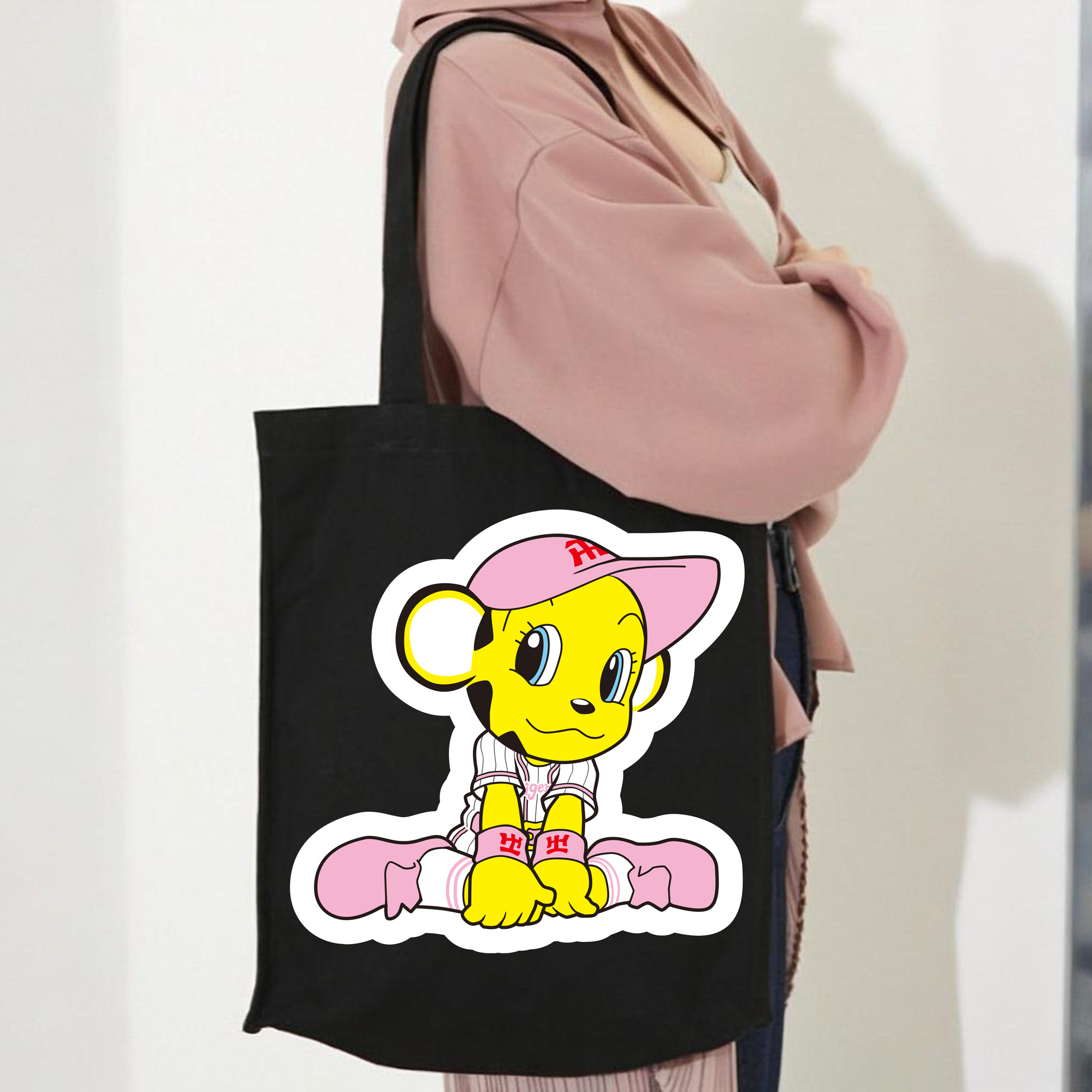 HANSHIN TIGERS MASCOT LUCKY APPLICATION BEND 2015 Logo