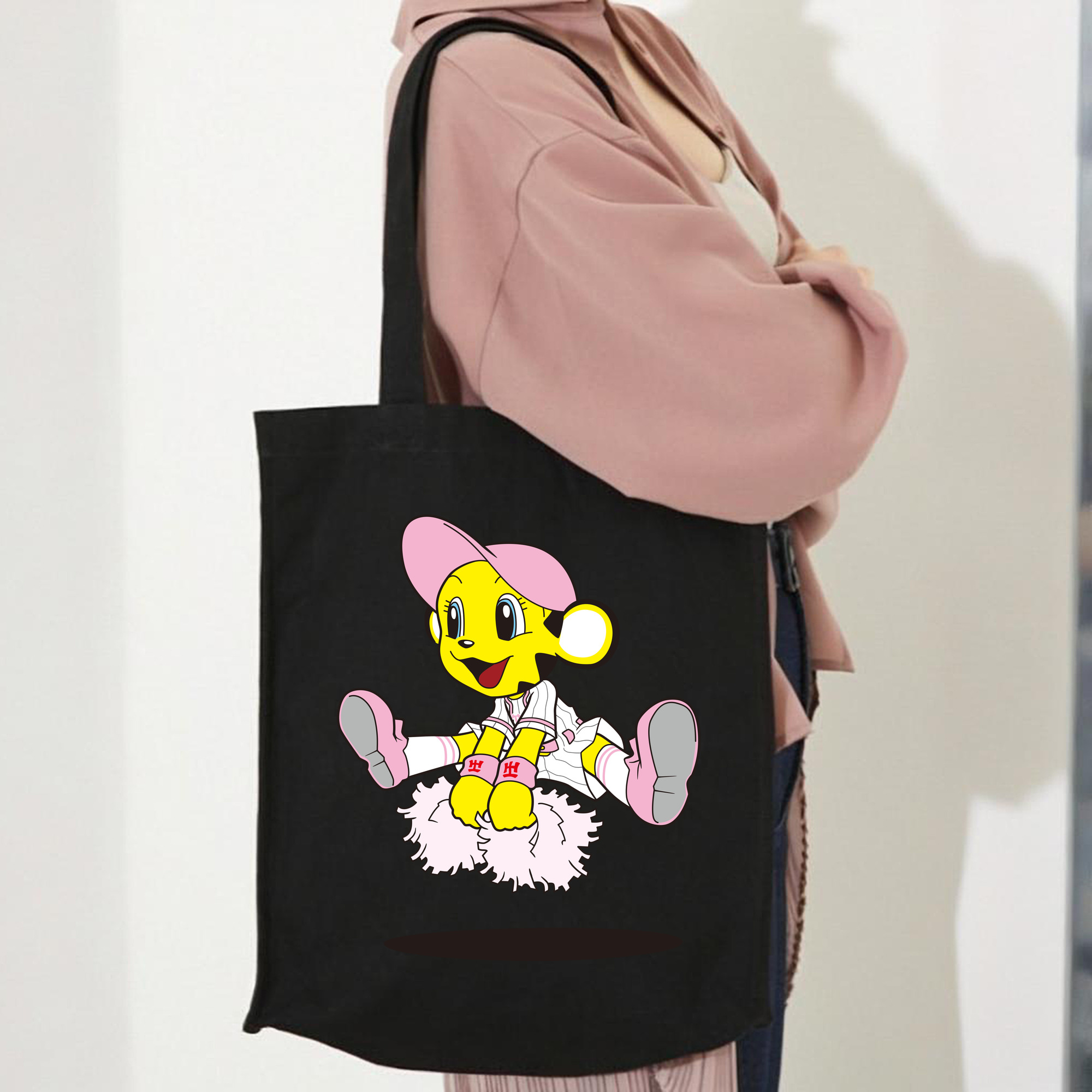 HANSHIN TIGERS MASCOT LUCKY APPLICATION JUMPING CHEERING 2015 Logo