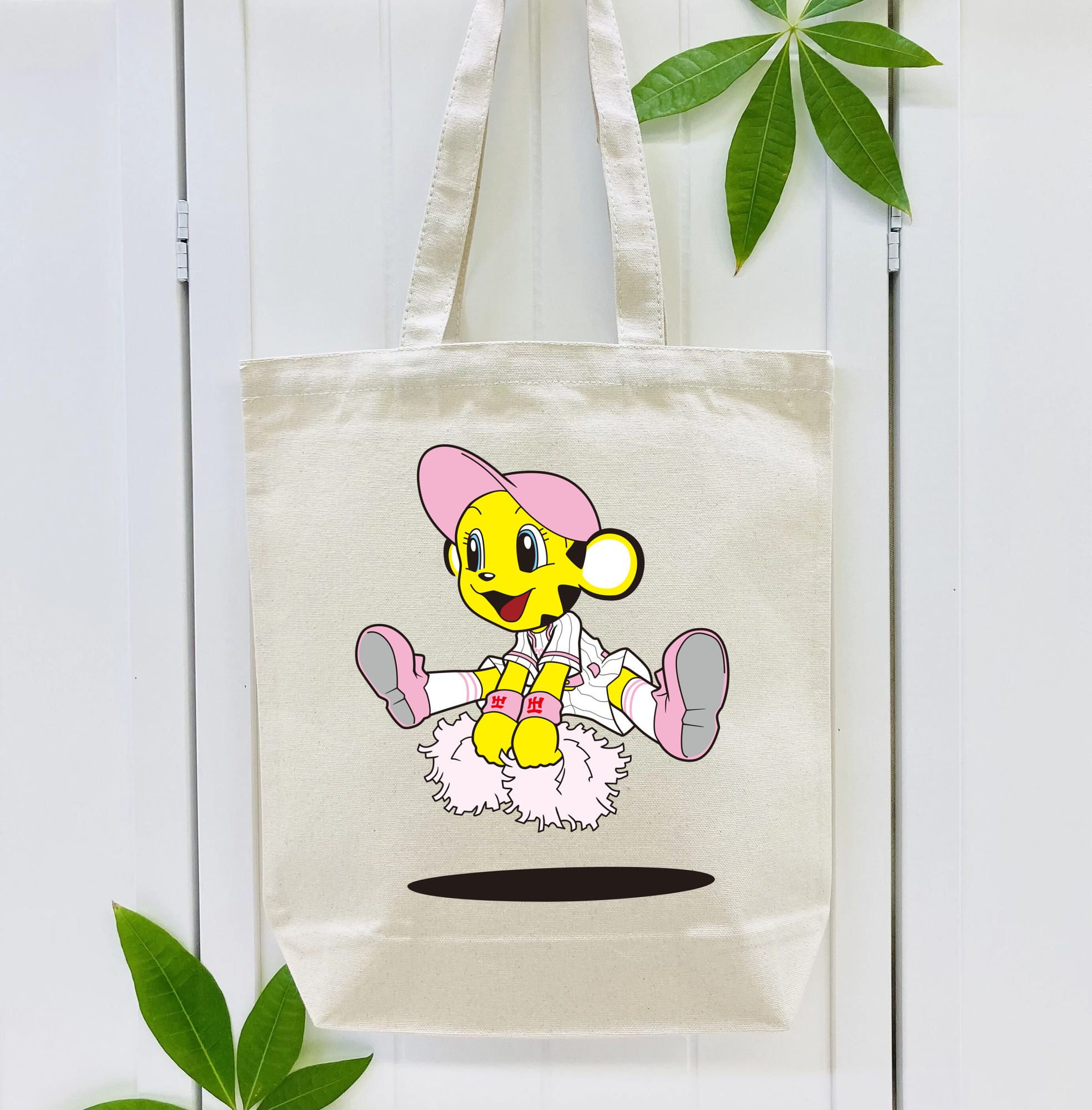 HANSHIN TIGERS MASCOT LUCKY APPLICATION JUMPING CHEERING 2015 Logo