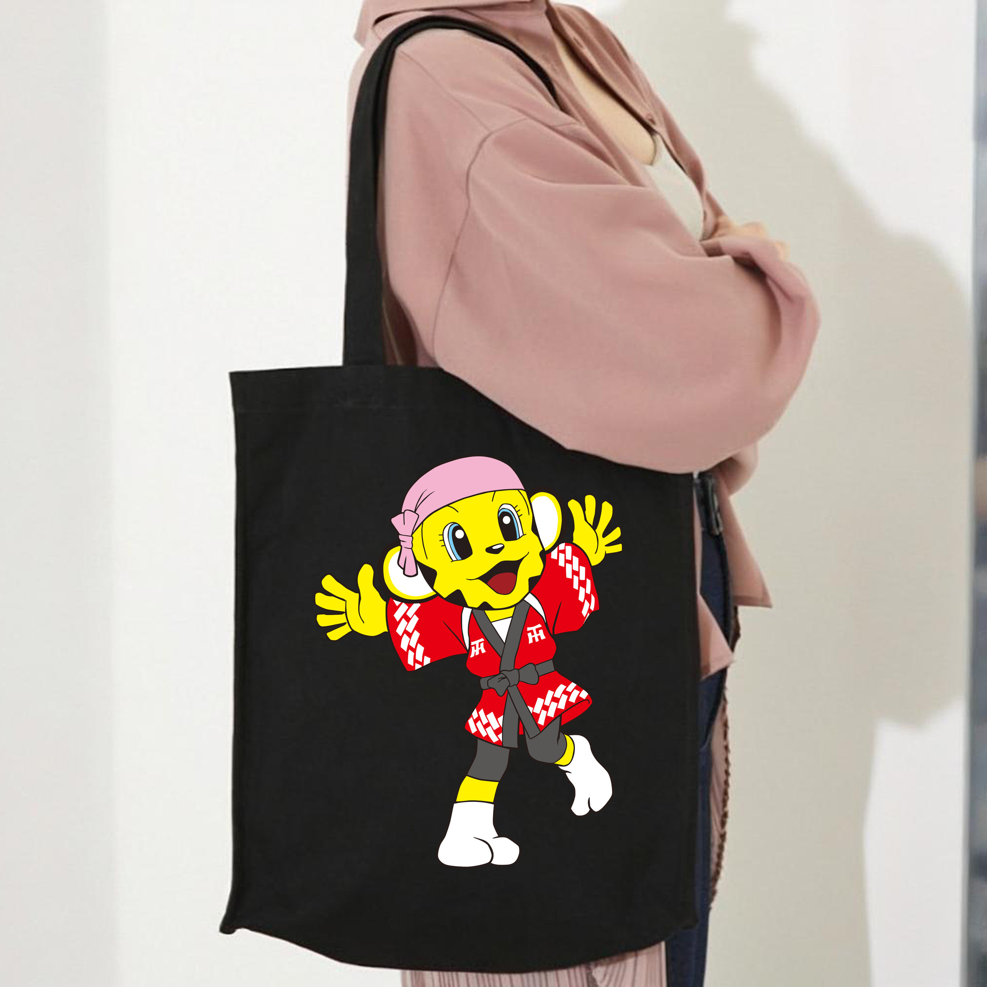 HANSHIN TIGERS MASCOT LUCKY APPLICATION YUKATA Logo