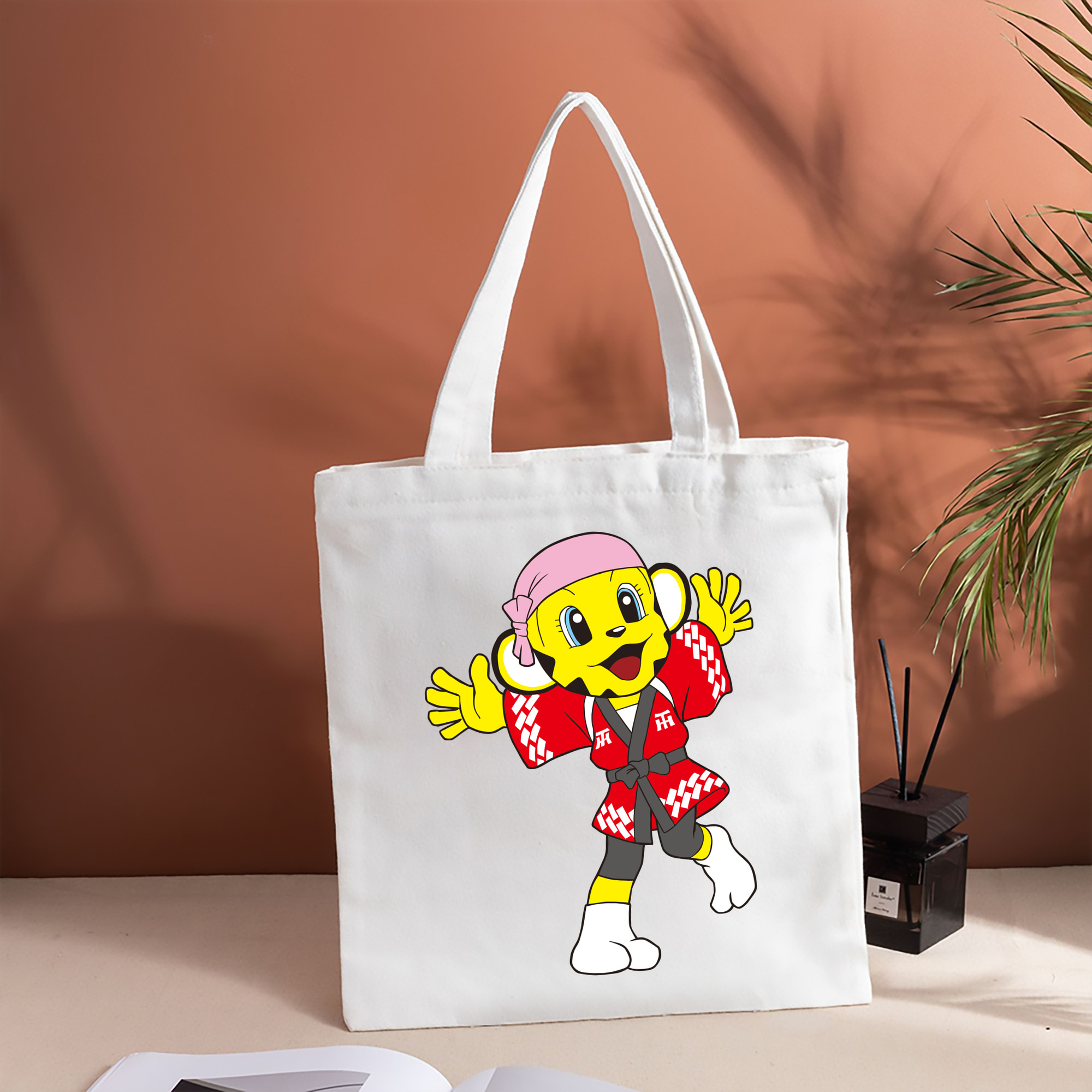 HANSHIN TIGERS MASCOT LUCKY APPLICATION YUKATA Logo