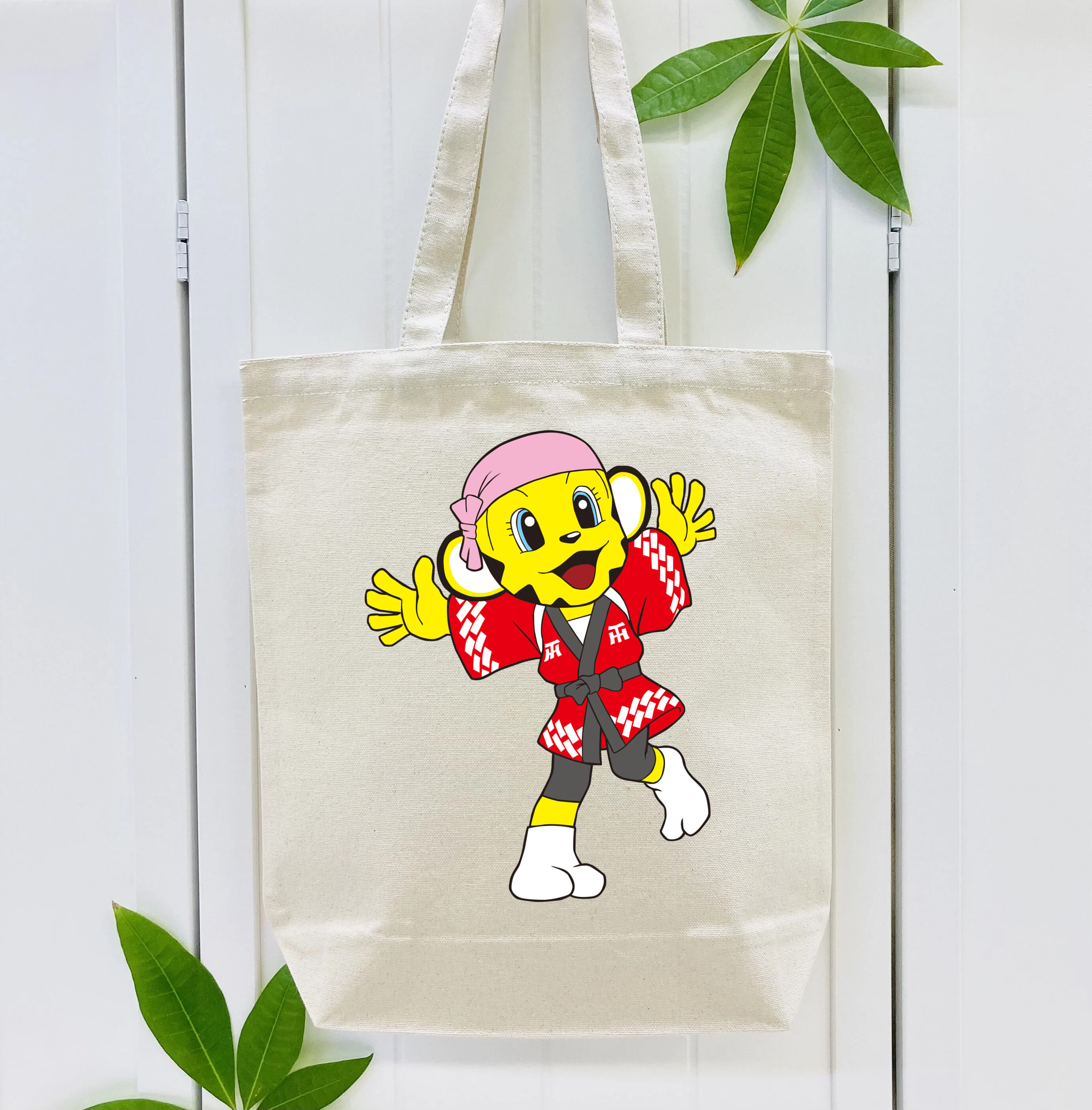 HANSHIN TIGERS MASCOT LUCKY APPLICATION YUKATA Logo