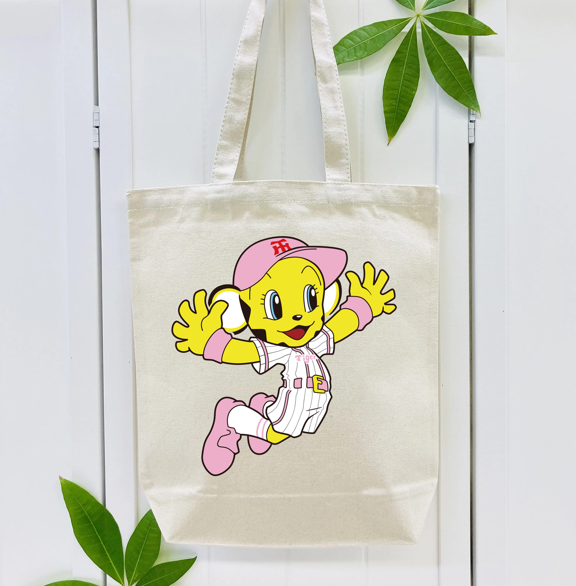 HANSHIN TIGERS MASCOT LUCKY APPLICATION JUMPING 2017 Logo