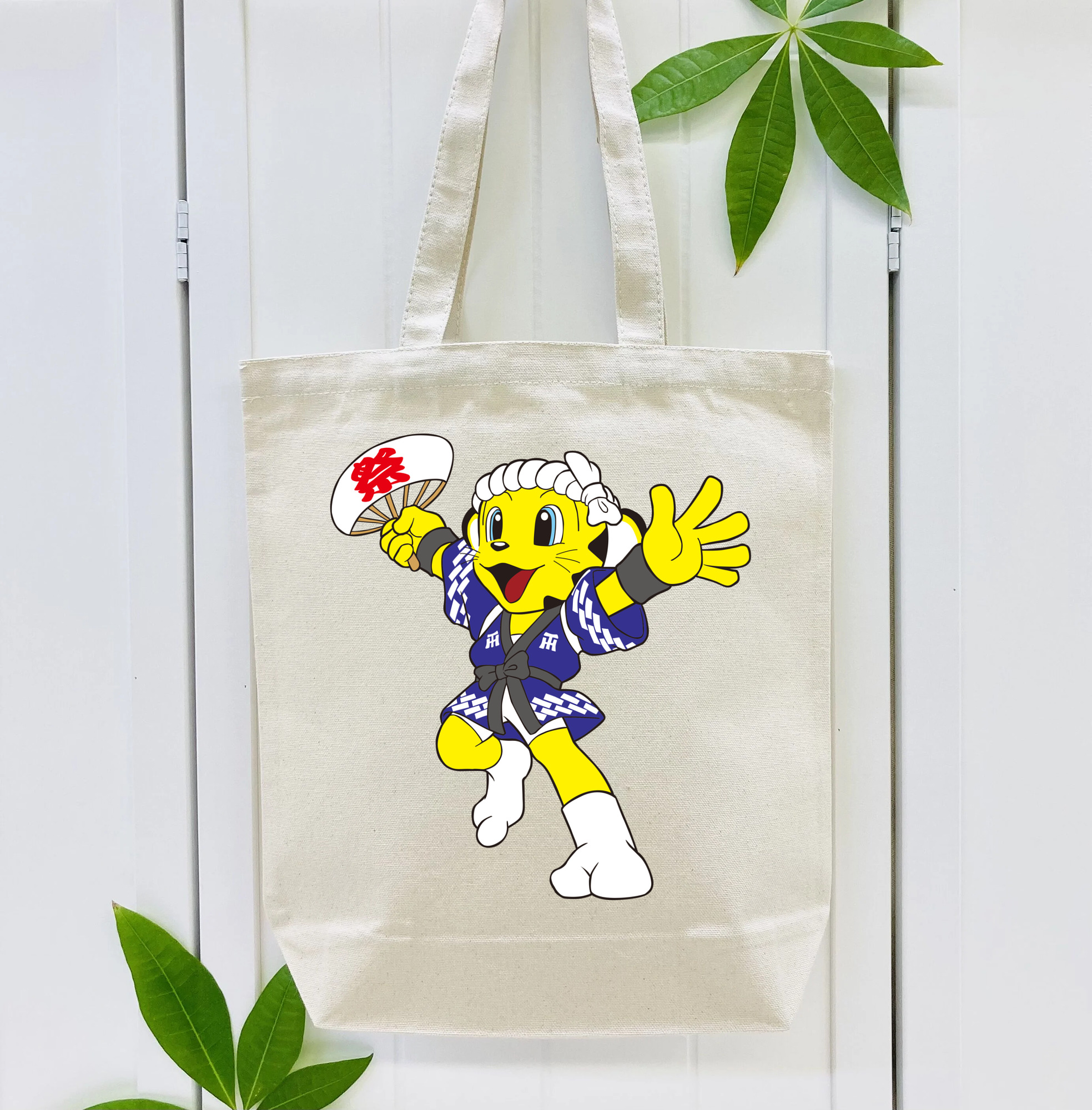 HANSHIN TIGERS MASCOT TO-LUCKY APPLICATION YUKATA Logo