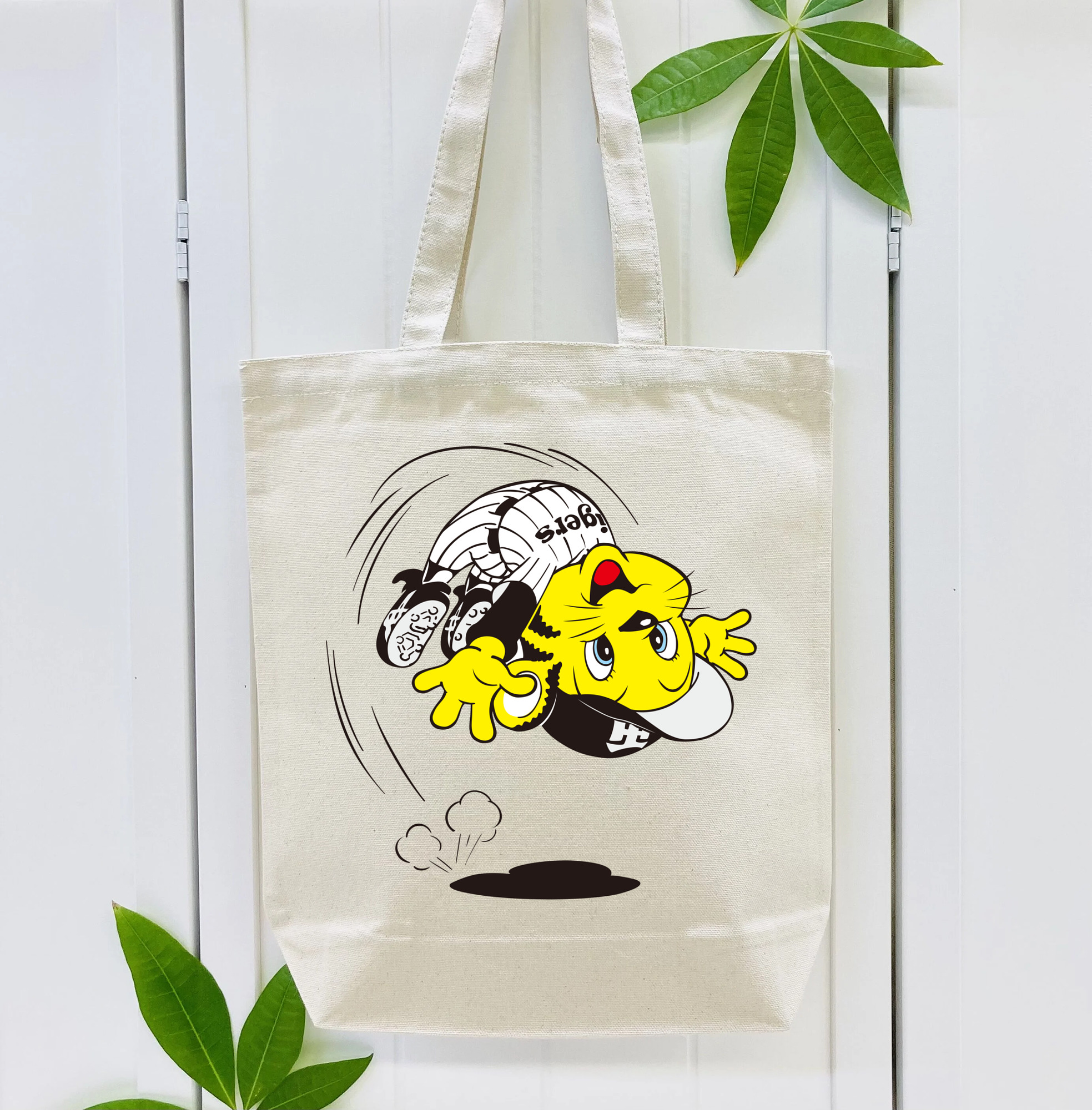 HANSHIN TIGERS MASCOT TO-LUCKY OLD APPLICATION TUMBLING Logo