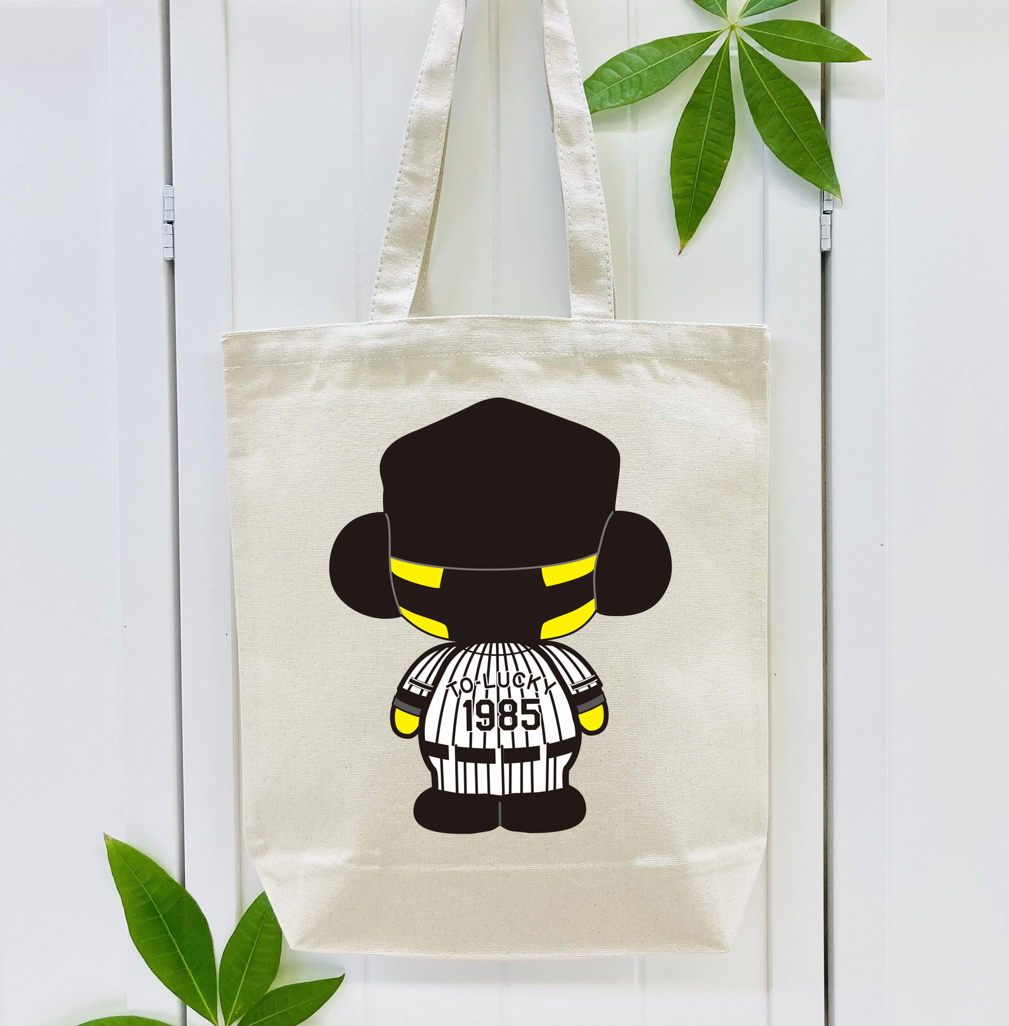 HANSHIN TIGERS MASCOT TO-LUCKY APPLICATION KID STAND BACK 2015 Logo