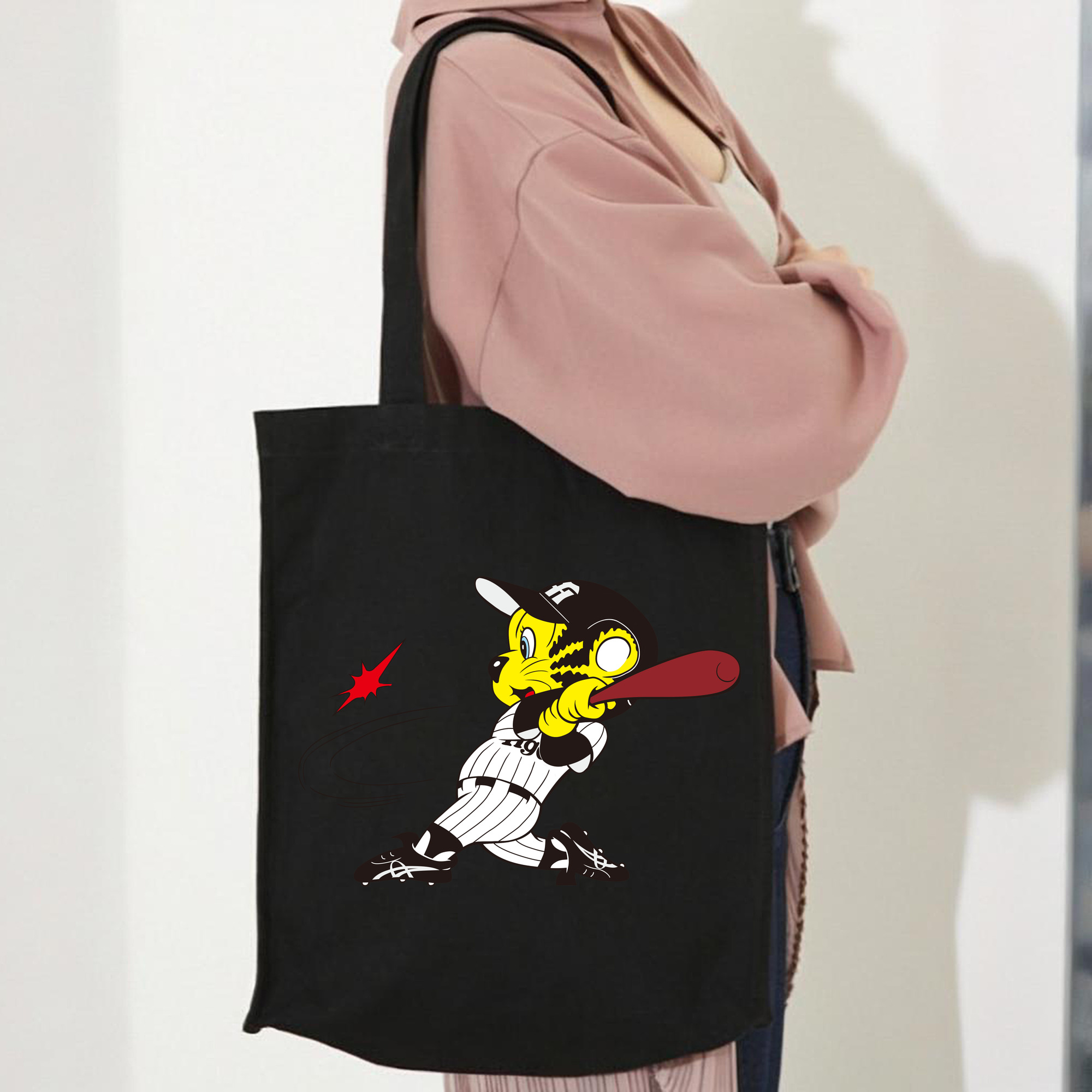 HANSHIN TIGERS MASCOT TO-LUCKY OLD APPLICATION SWING Logo