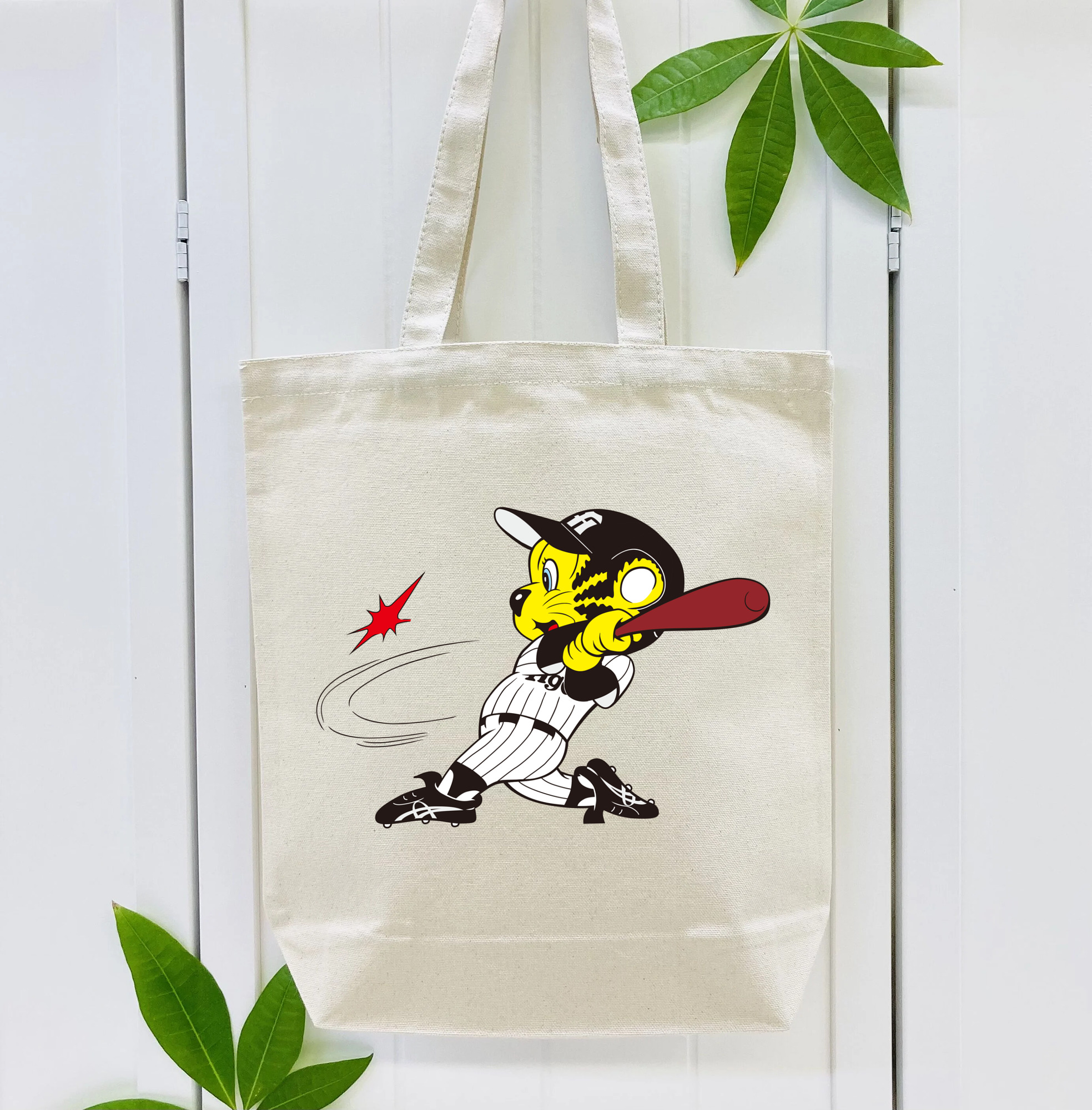 HANSHIN TIGERS MASCOT TO-LUCKY OLD APPLICATION SWING Logo