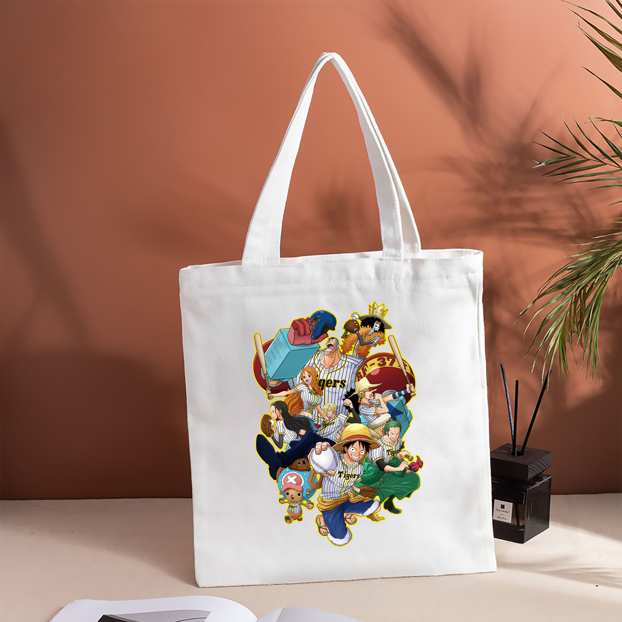 HANSHIN TIGERS ONE PIECE CHARACTERS Logo