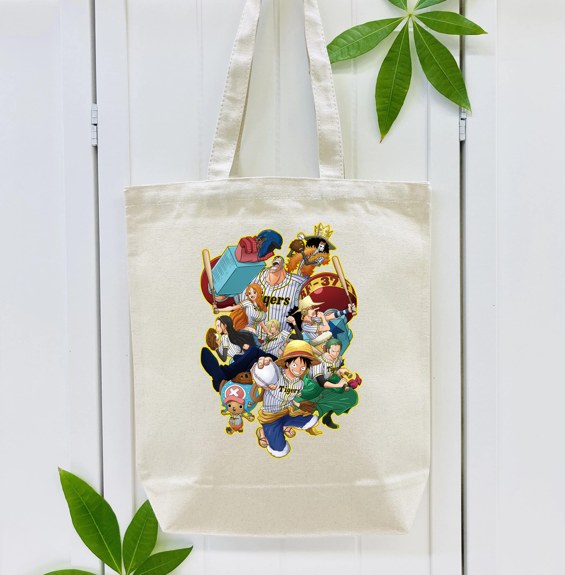 HANSHIN TIGERS ONE PIECE CHARACTERS Logo