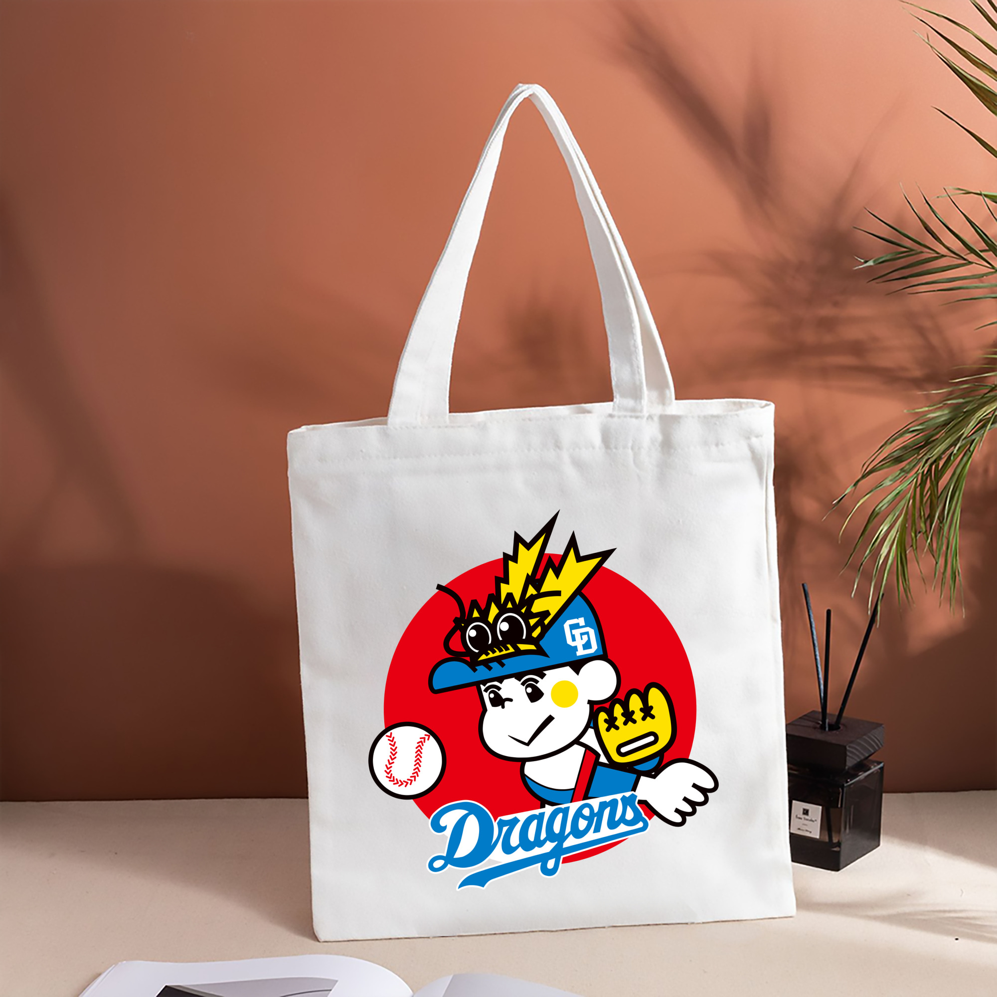 CHUNICHI DRAGONS OLD EMBLEM PITCHING VERSION Logo