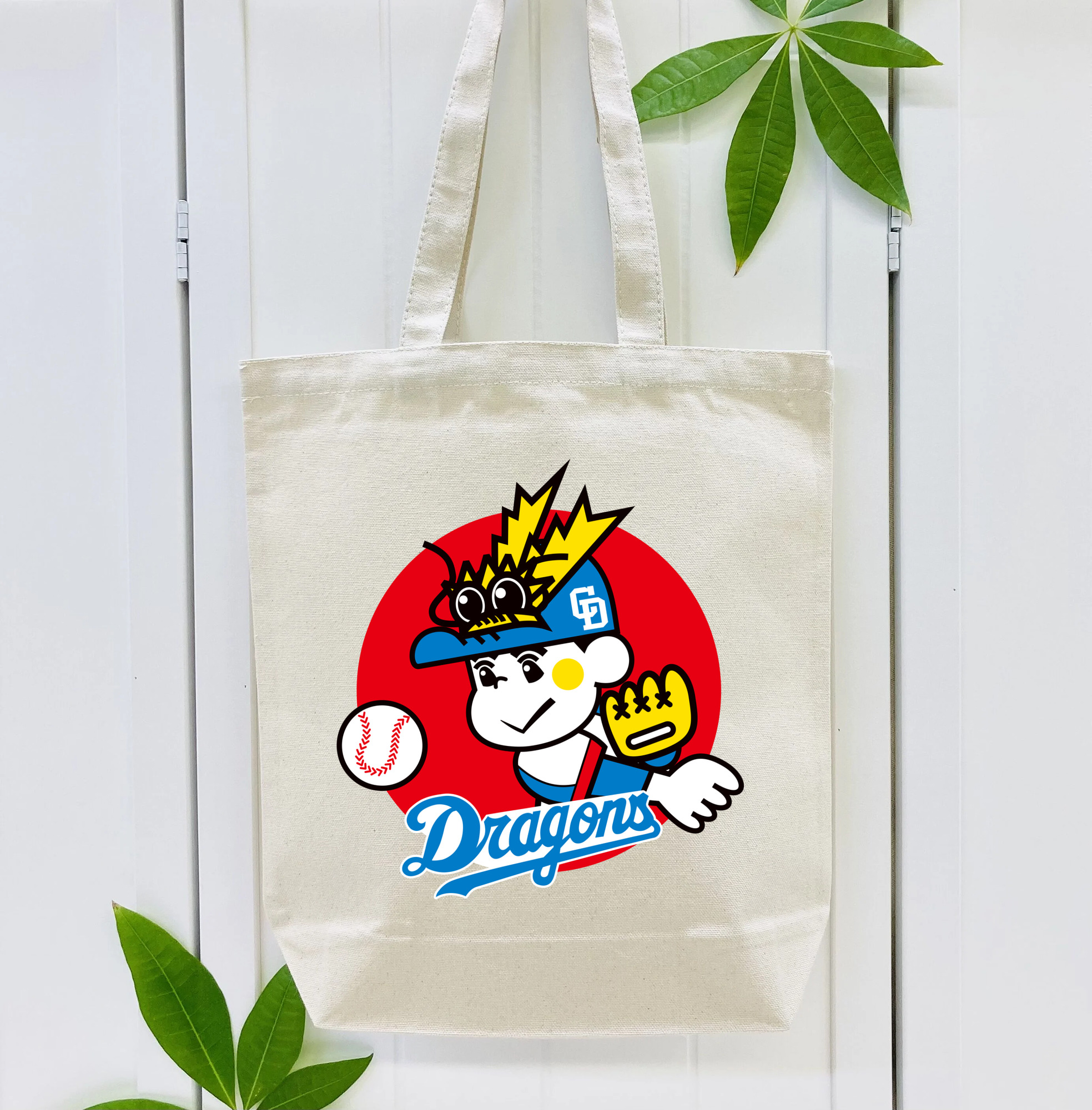 CHUNICHI DRAGONS OLD EMBLEM PITCHING VERSION Logo