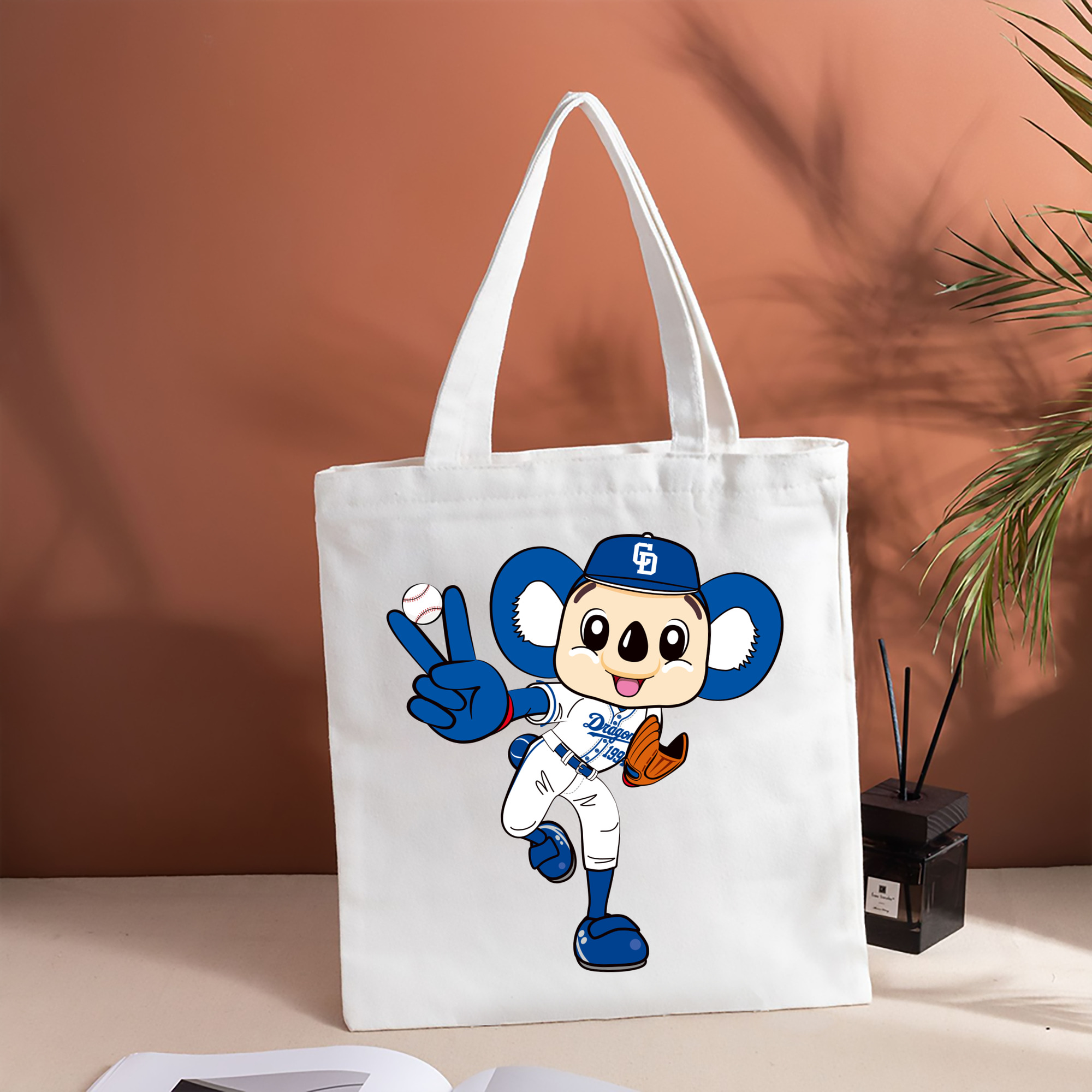 CHUNICHI DRAGONS MASCOT DOALA APPLICATION VICTORY BALL Logo