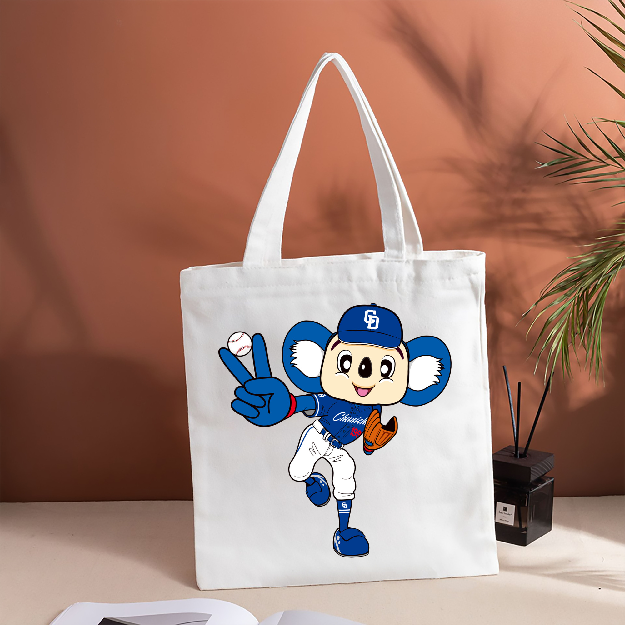 CHUNICHI DRAGONS MASCOT DOALA 2023 AWAY UNIFORM APPLICATION VICTORY BALL Logo