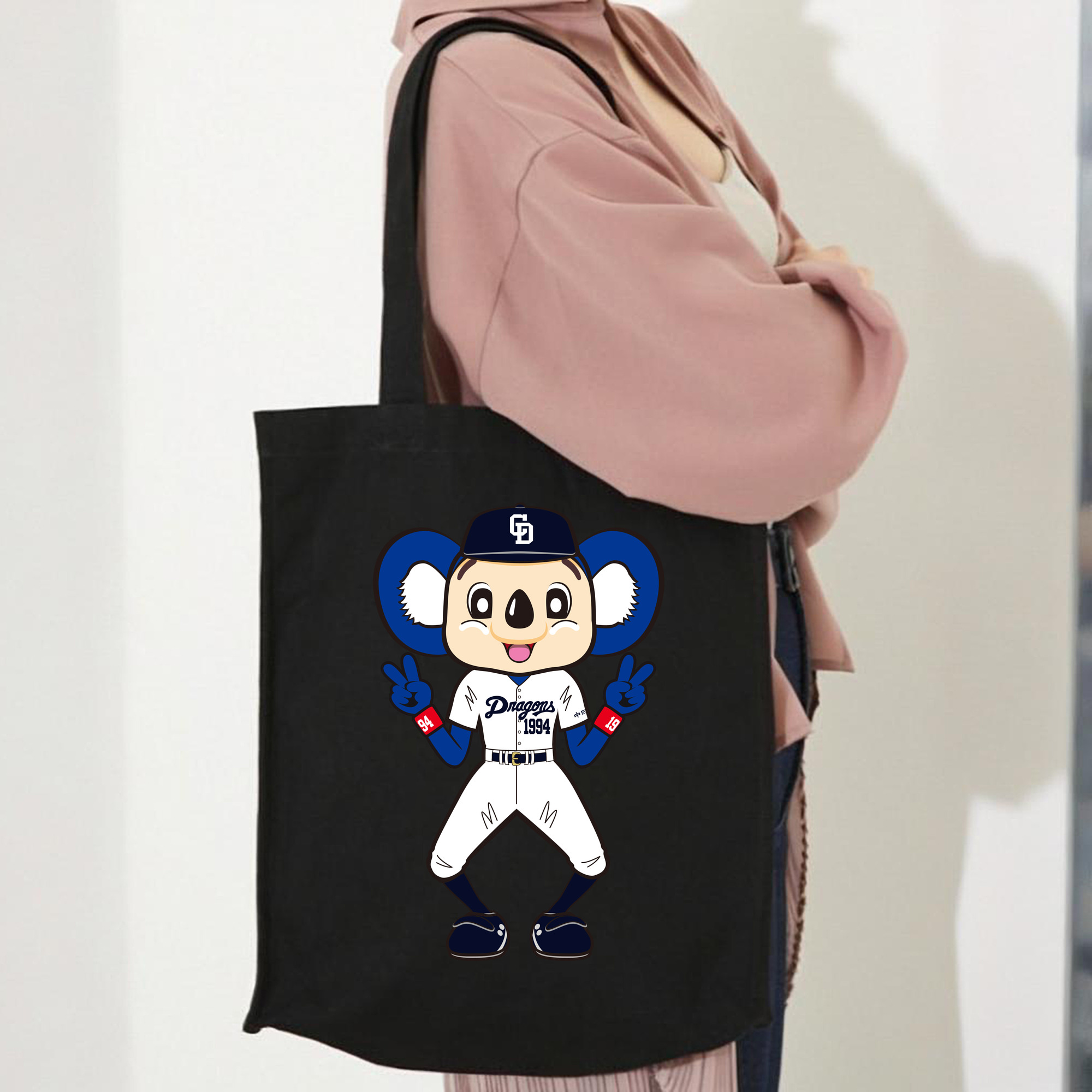 CHUNICHI DRAGONS MASCOT DOALA 2014 2016 HOME UNIFORM APPLICATION VICTORY Logo