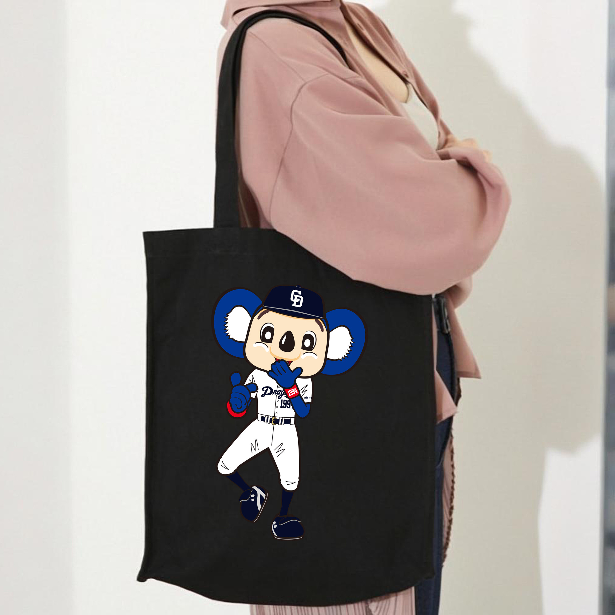 CHUNICHI DRAGONS MASCOT DOALA 2014 2016 HOME UNIFORM APPLICATION LAUGH Logo