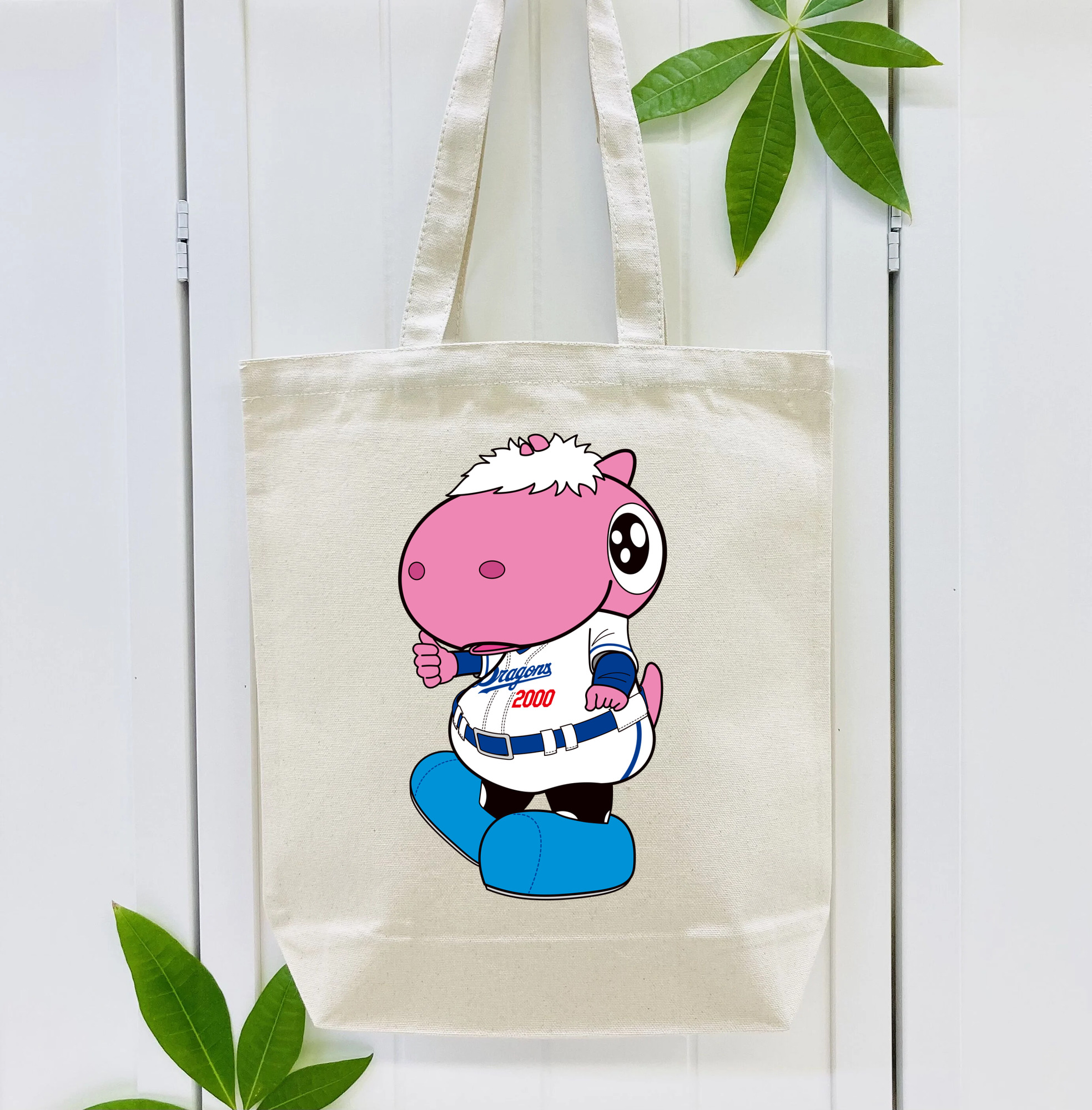 CHUNICHI DRAGONS MASCOT PAOLON 2023 HOME UNIFORM APPLICATION BEST THUMS UP Logo